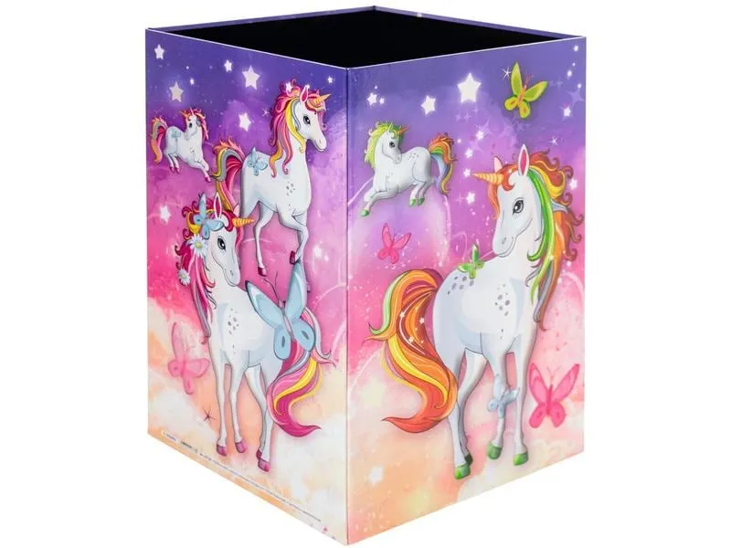 HERMA Papierkorb Einhorn 15 l, Mehrfarbig HERMA Papierkorb Einhorn 15 l, Mehrfarbig