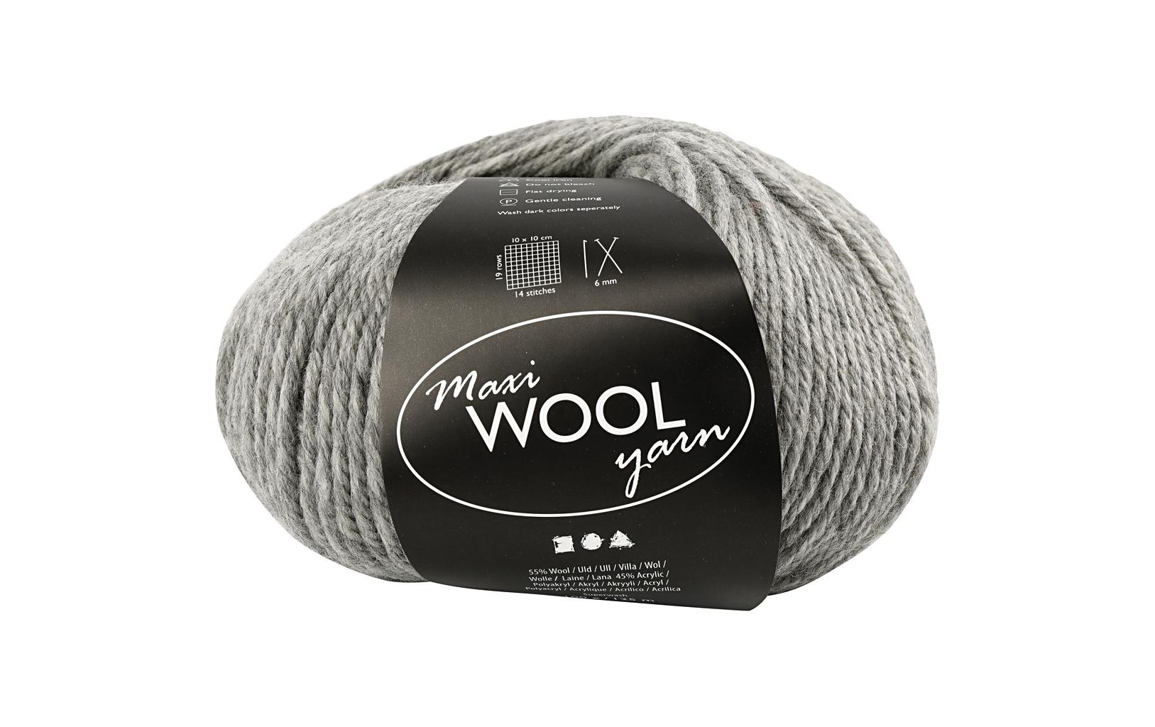 Creativ Company Wolle 100 g Grau Creativ Company Wolle 100 g Grau
