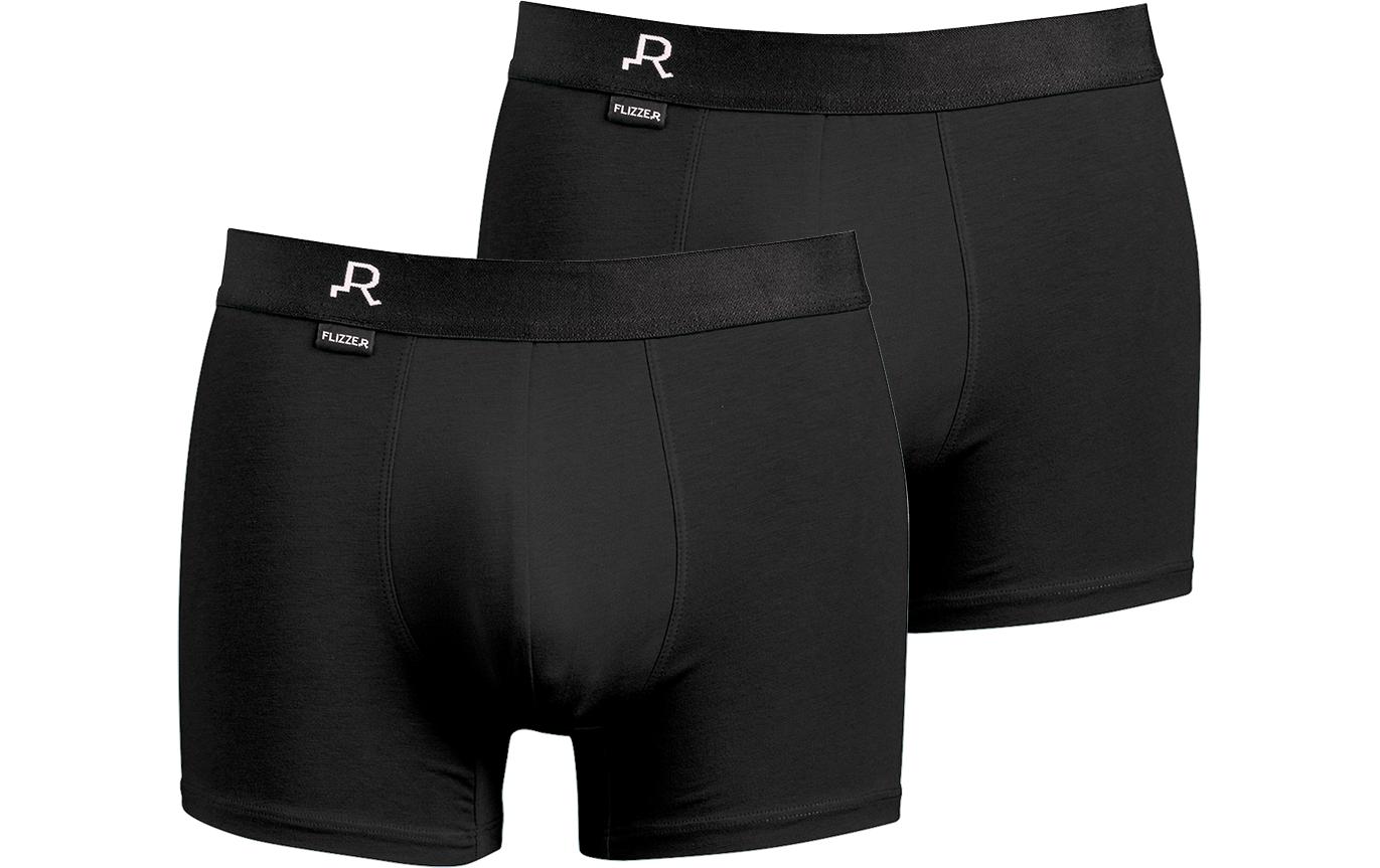 FLIZZER Unterhosen Trunk Der Gentleman 2er Pack Schwarz, S FLIZZER Unterhosen Trunk Der Gentleman 2er Pack Schwarz, S