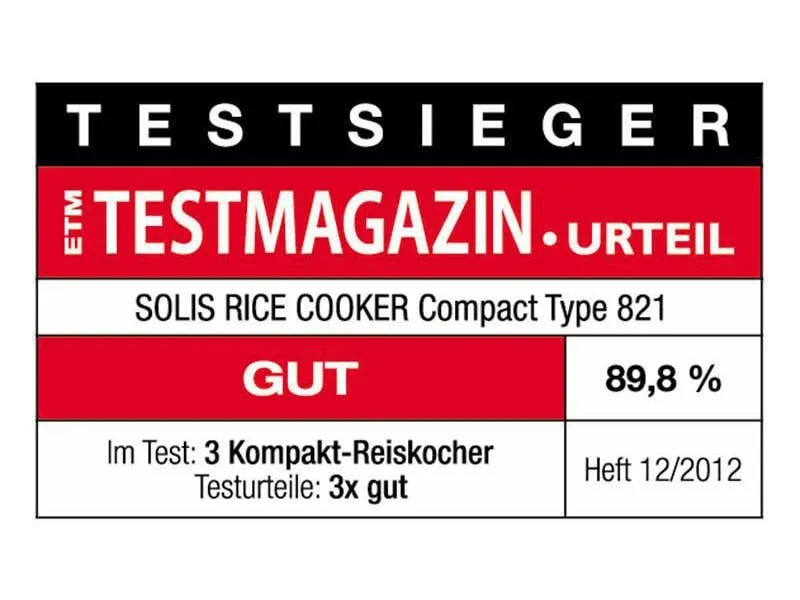 Solis Reiskocher Compact 821 0.8 l Solis Reiskocher Compact 821 0.8 l
