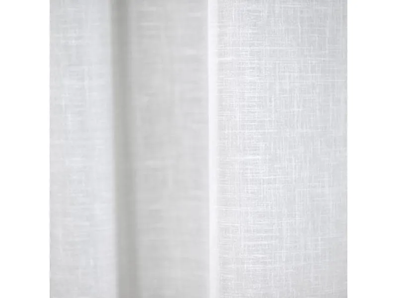Casa Leon Tagvorhang mit Faltenband Wiola, 140 cm x 175 cm, Weiss Casa Leon Tagvorhang mit Faltenband Wiola, 140 cm x 175 cm, Weiss