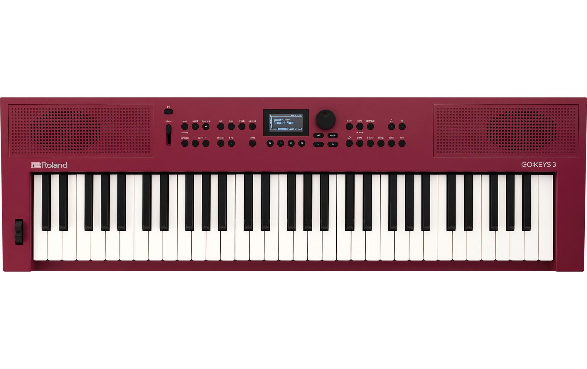 Roland Keyboard GO:KEYS 3 Rot Roland Keyboard GO:KEYS 3 Rot