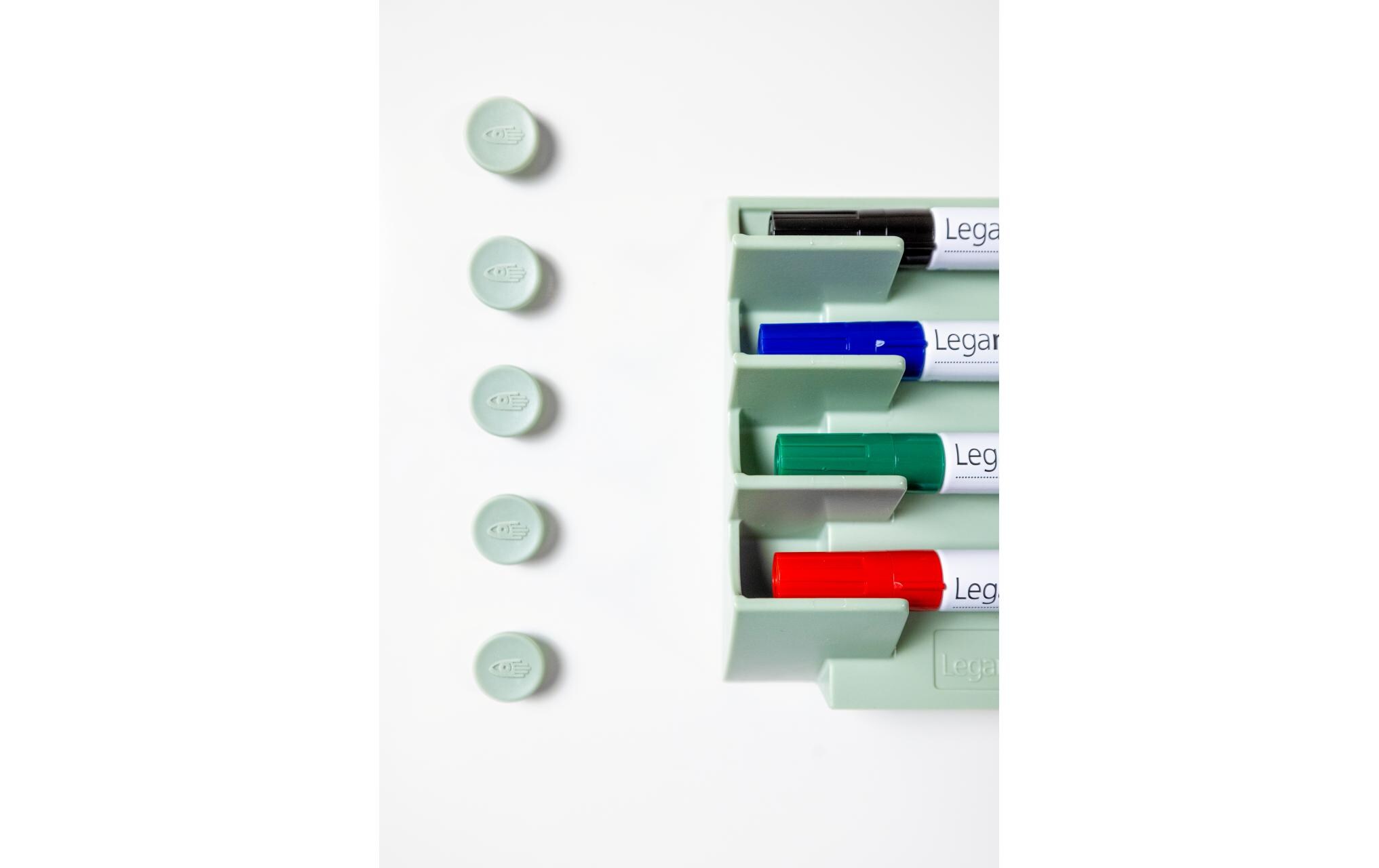 Legamaster Haftmagnet 20 mm Pastellgrün, 10 Stück