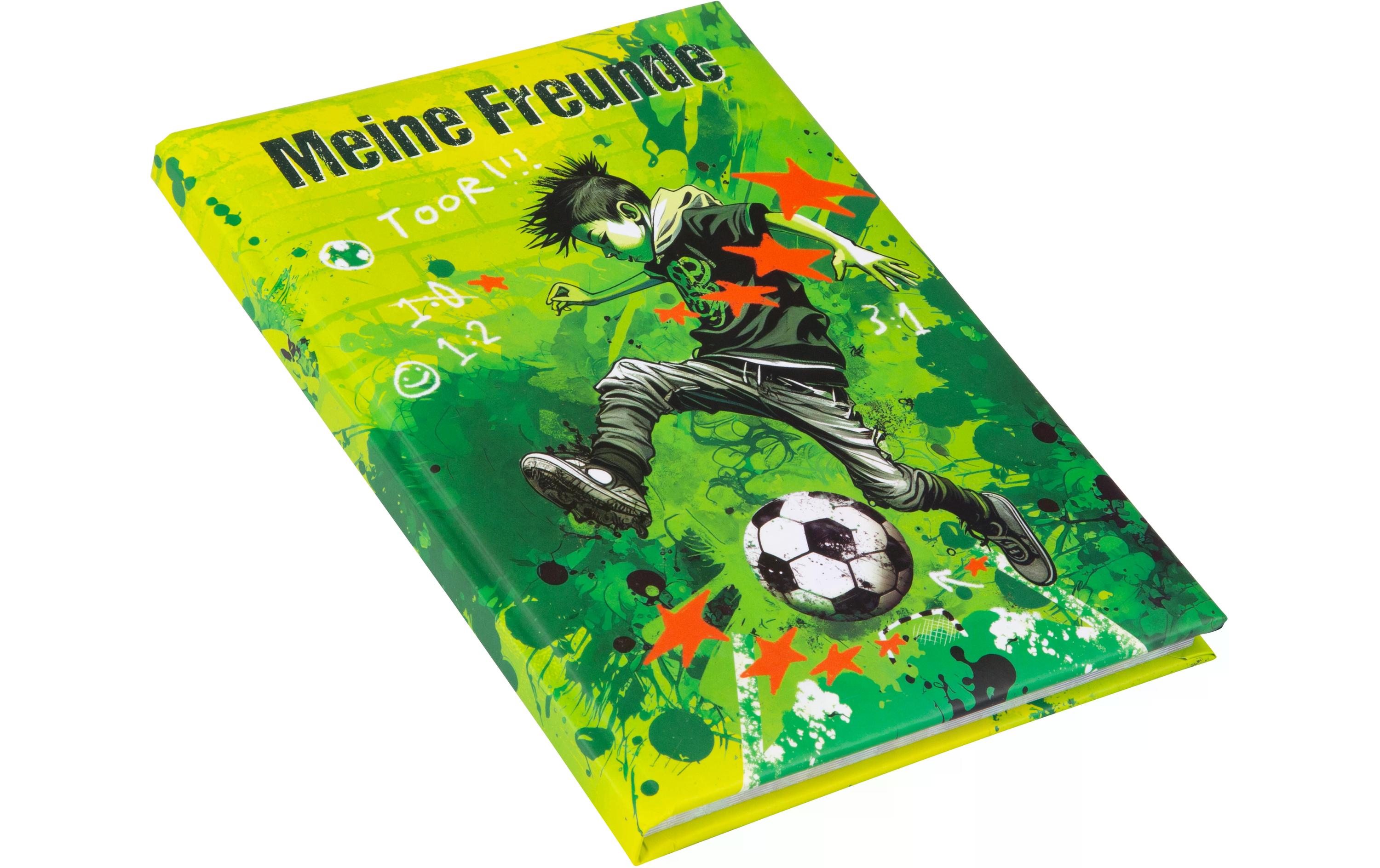 Goldbuch Freundebuch Stürmer A5, 88 Seiten