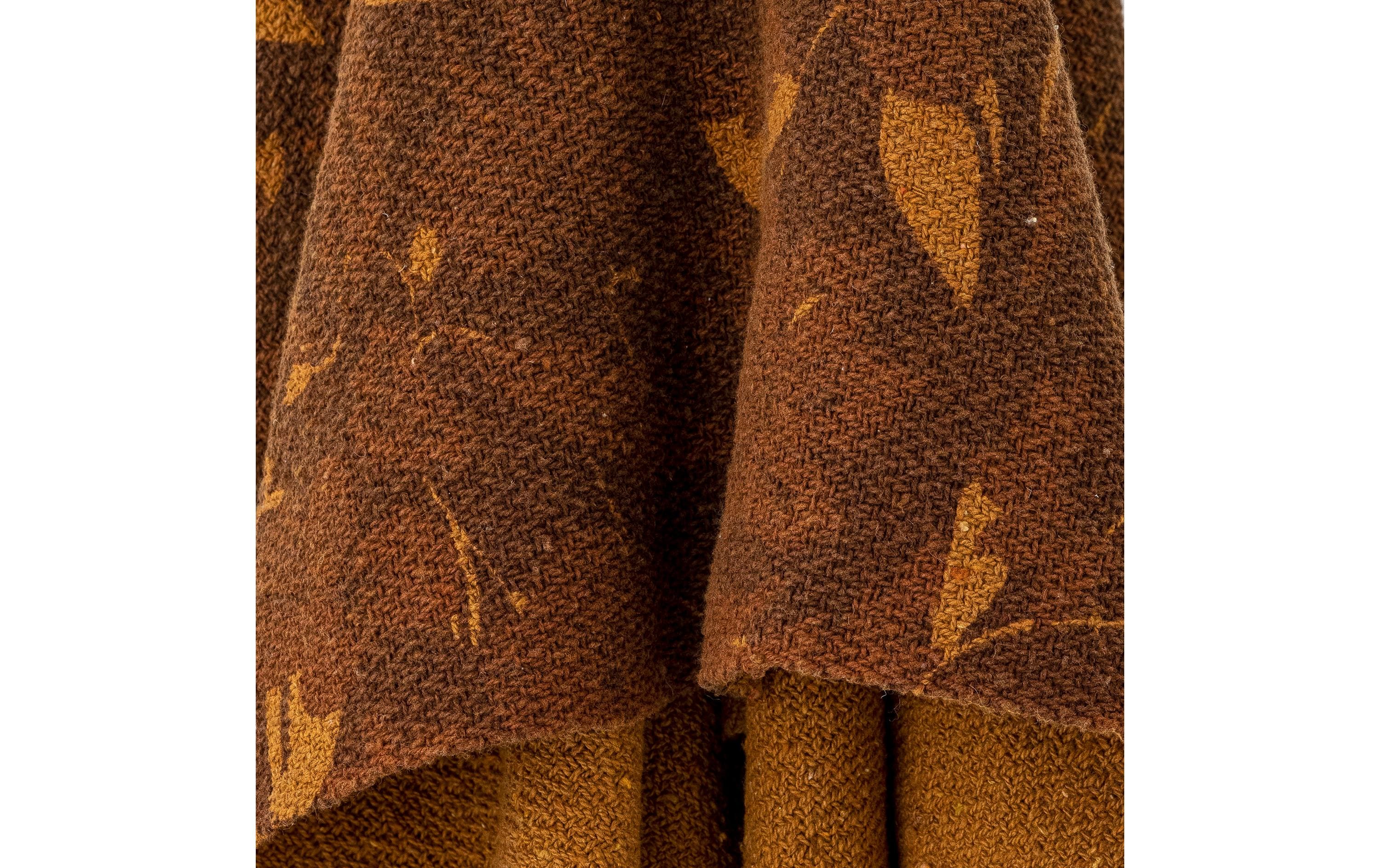 Bloomingville Decke Ganja 130 x 160 cm, Braun