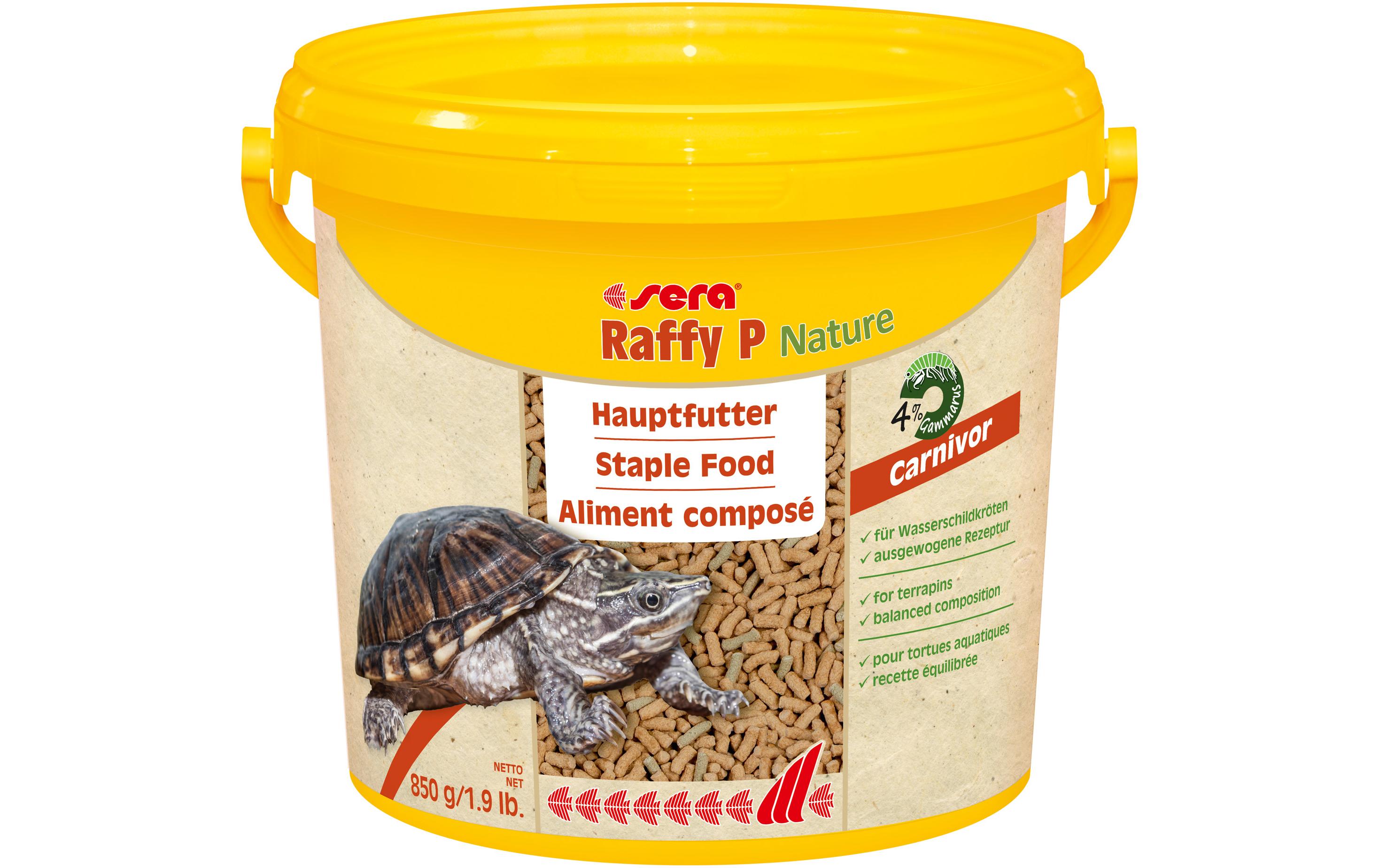 sera Hauptfutter Raffy P Nature, 300 ml, 850g sera Hauptfutter Raffy P Nature, 300 ml, 850g