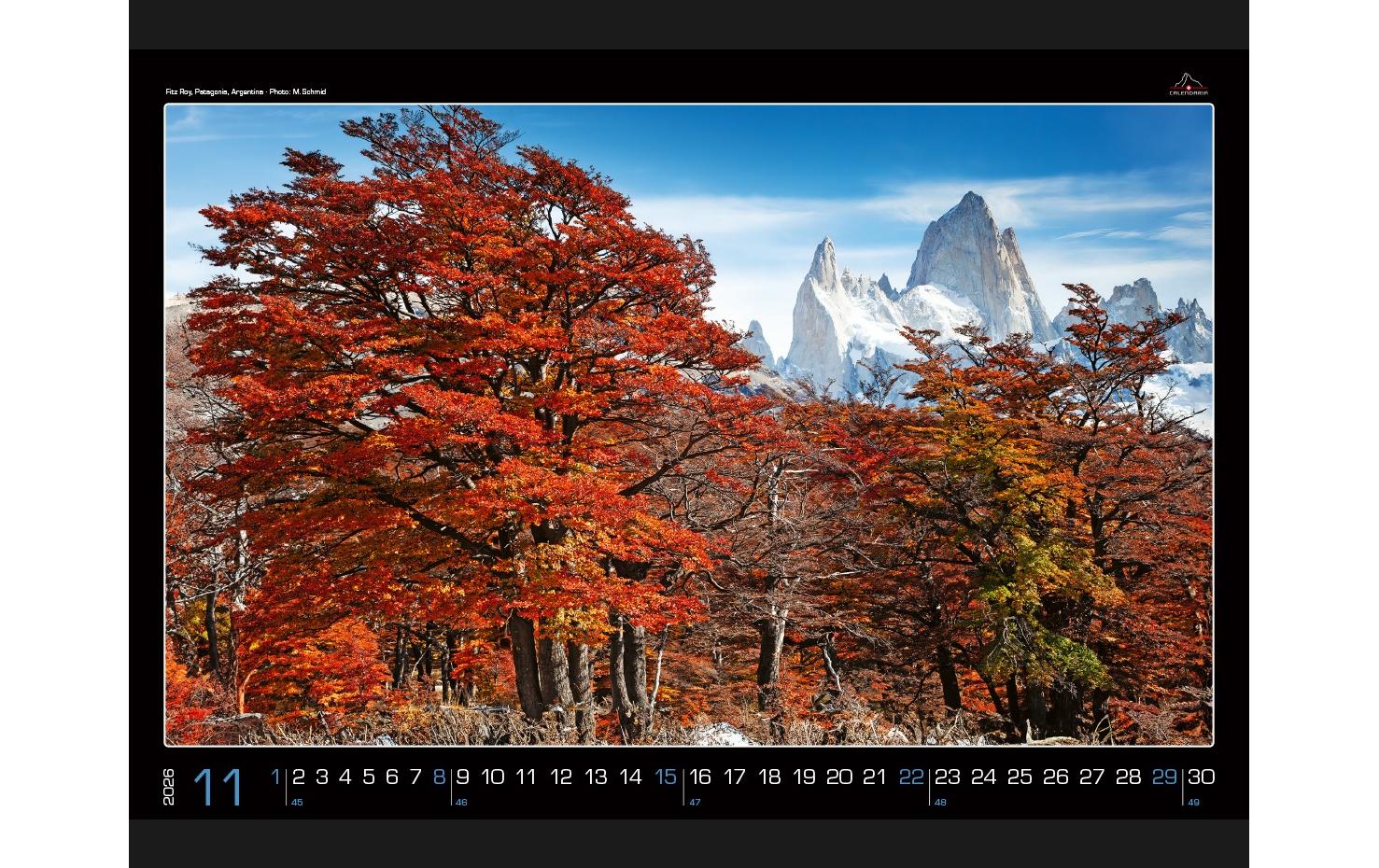 Calendaria Kalender Planet Earth 2026