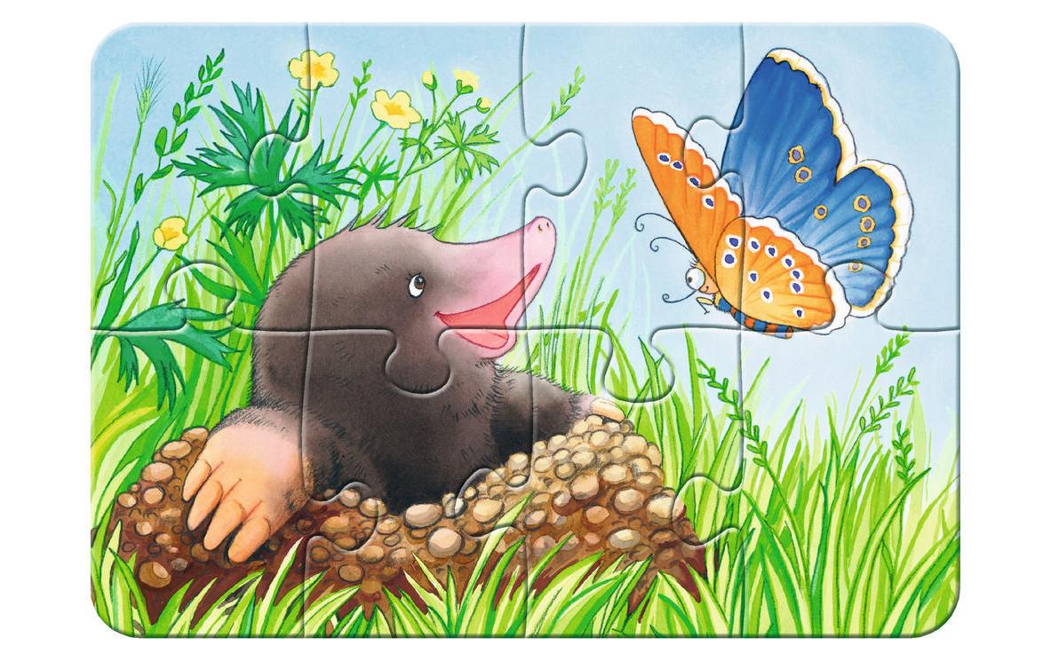 Ravensburger Kleinkinder Puzzle Süsse Gartenbewohner