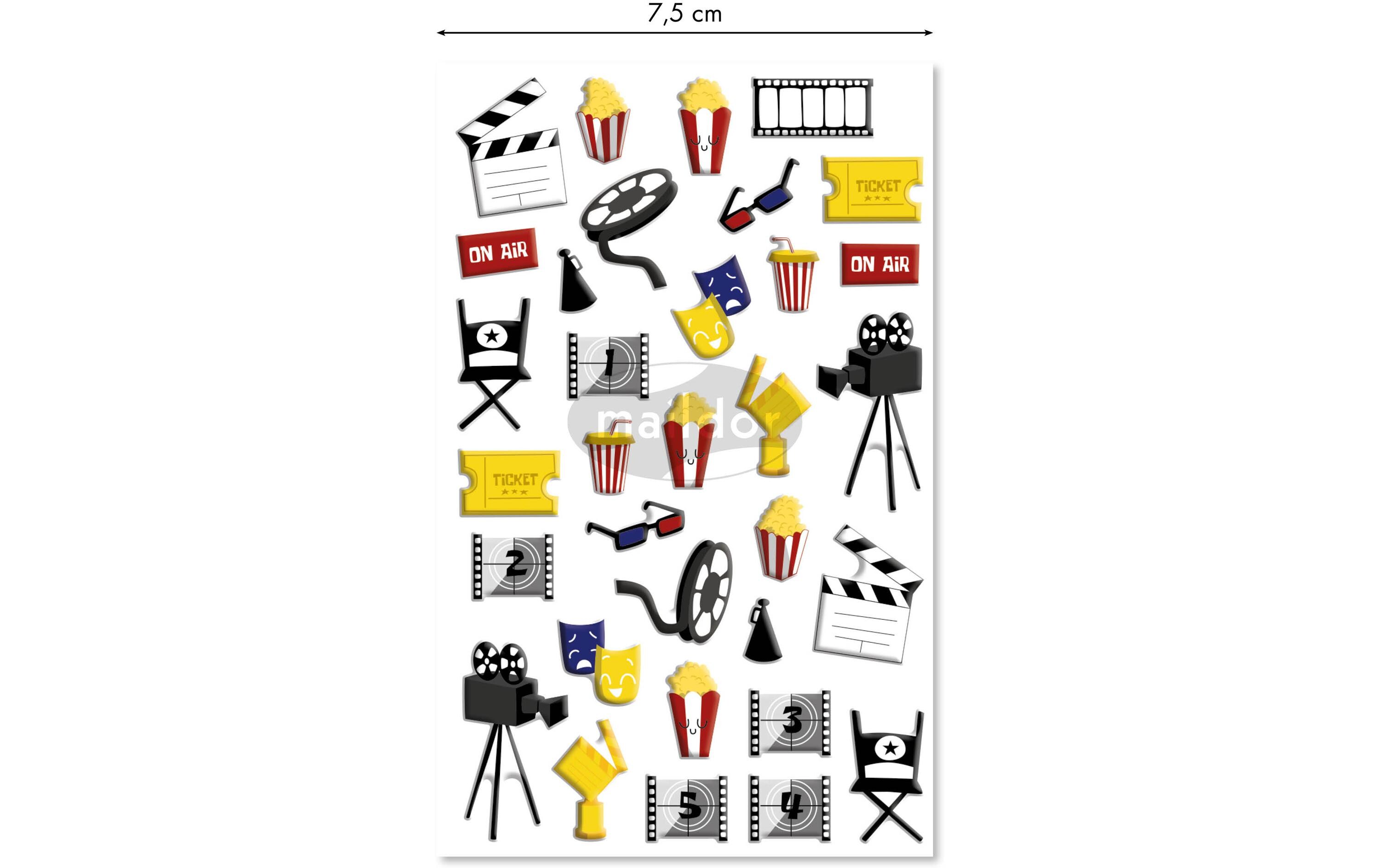 Clairefontaine Motivsticker 3D Kino