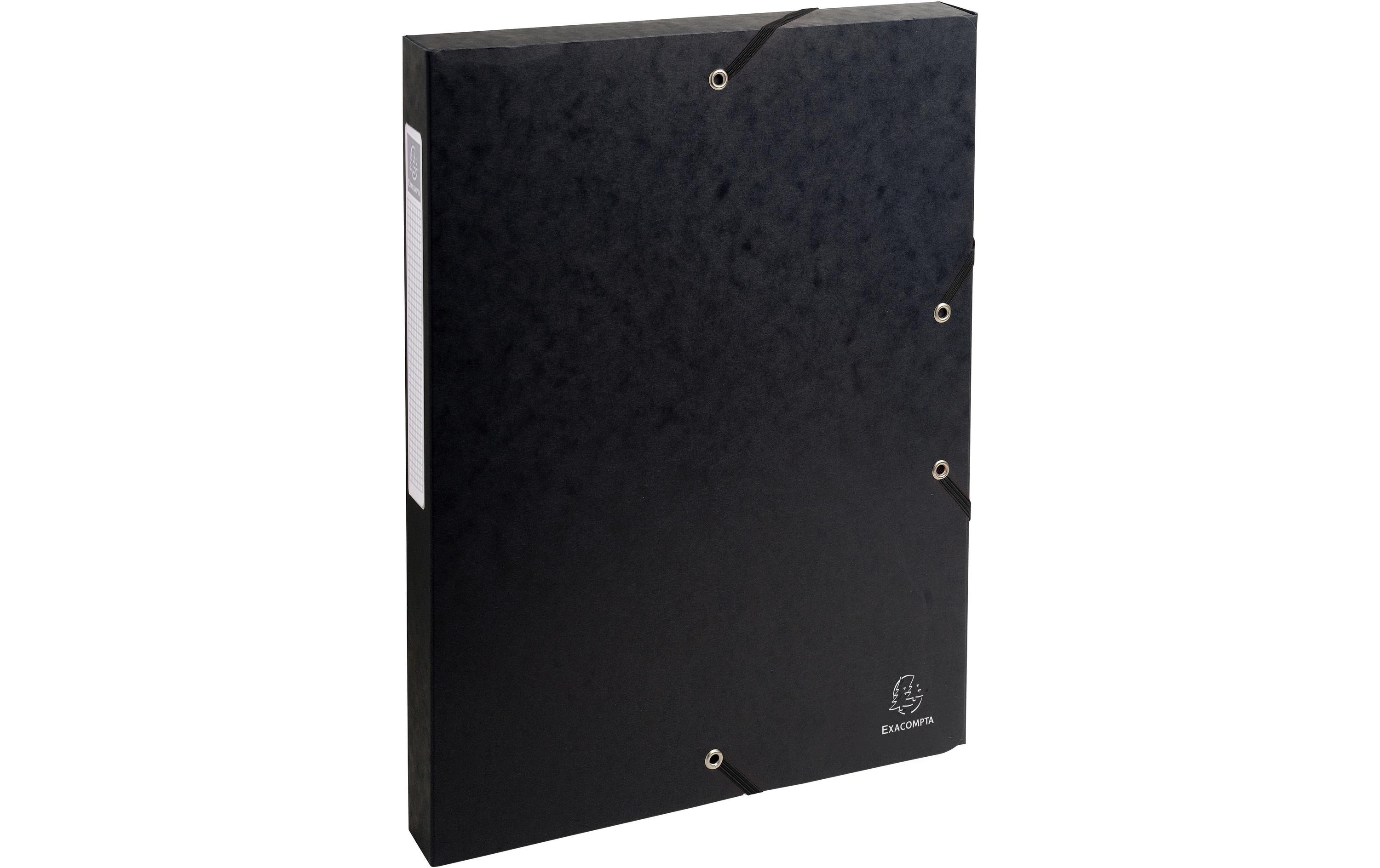 Exacompta Sammelbox Colarspan Schwarz