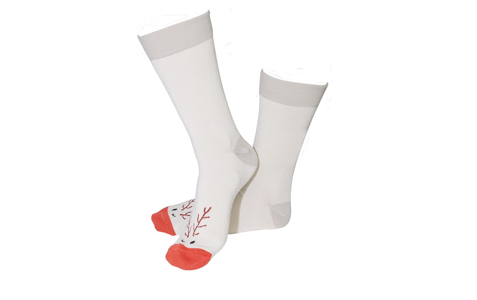 Grafik Werkstatt Coole Socke Weihnachten, Rentier