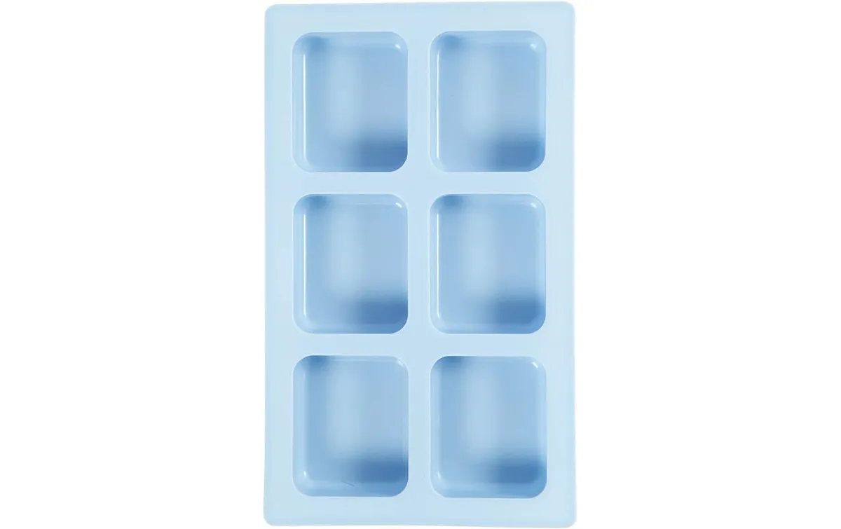 Creativ Company Giessform Oval 6 x 7.7 x 2.3 cm, Silikon