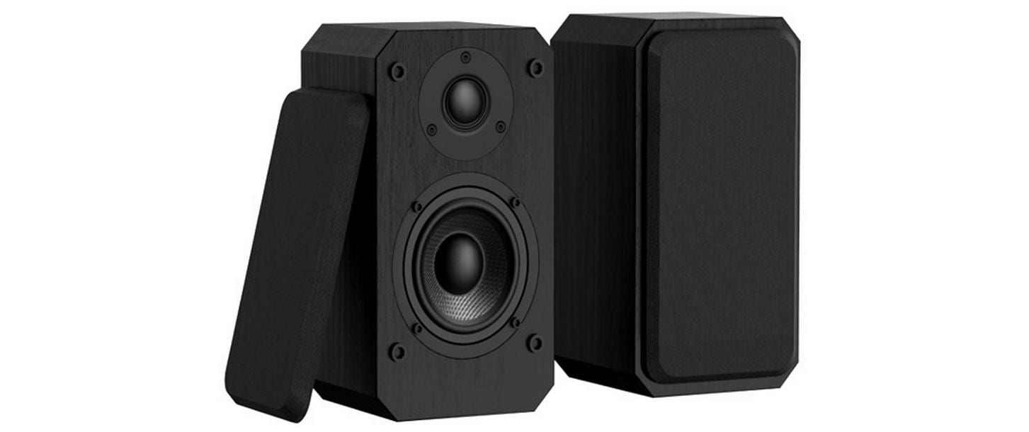 soundmaster Regallautsprecher Paar LS5050SW Schwarz