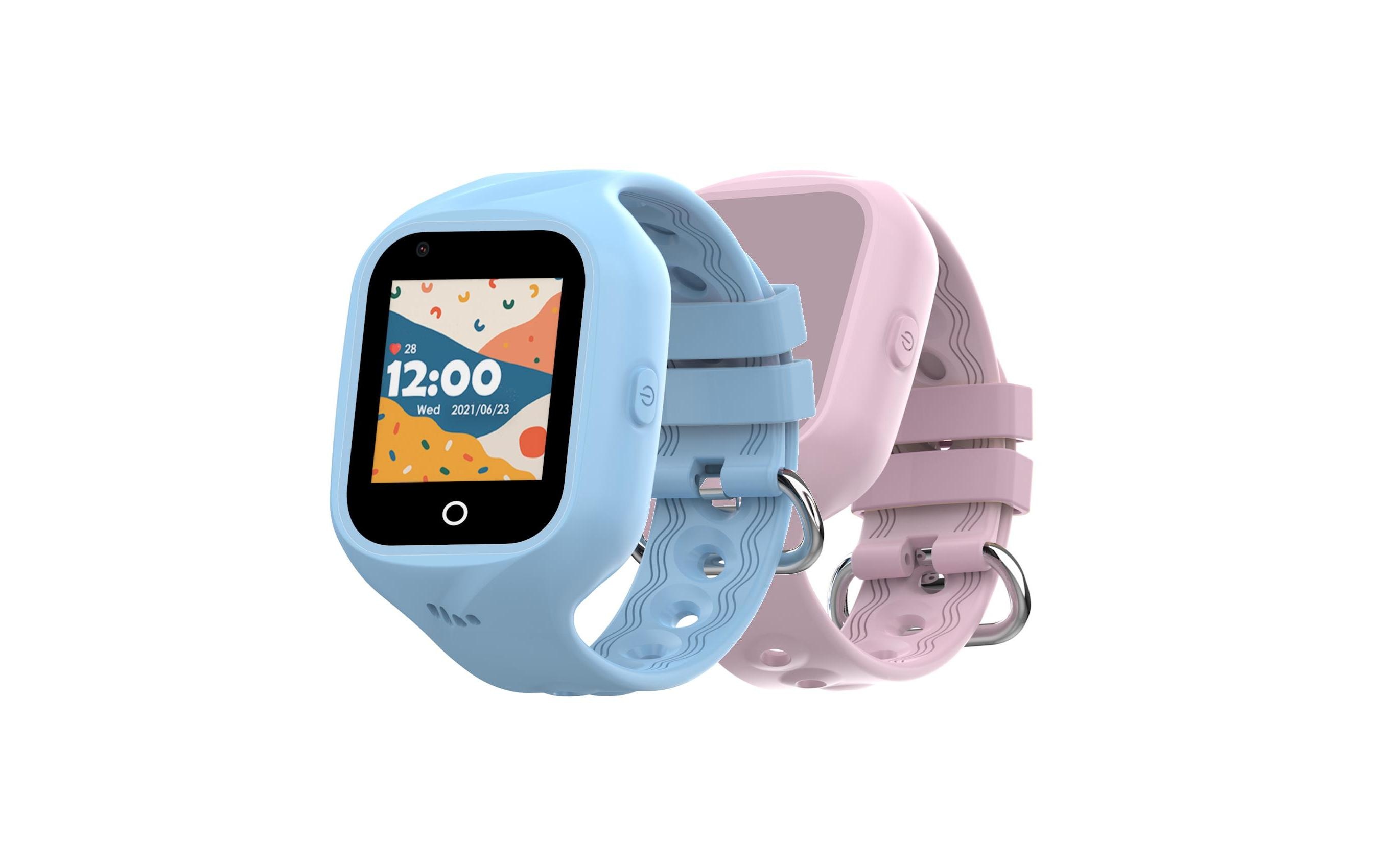 Celly KIDSWATCH4G Altrosa/Hellblau