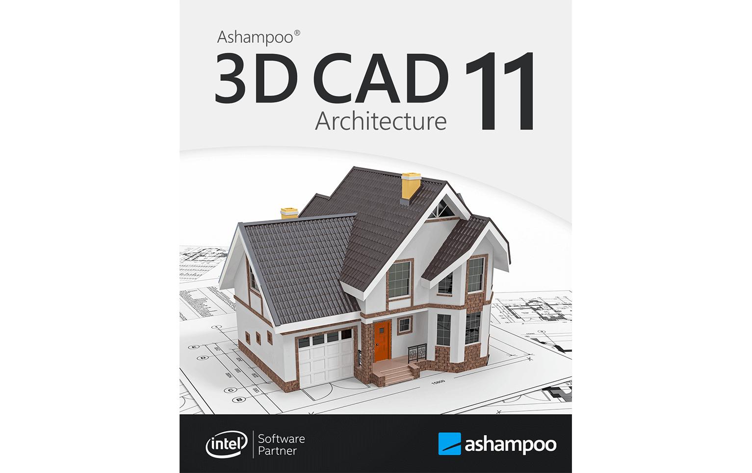 Ashampoo 3D CAD Architecture 11 ESD, Vollversion, 1 PC Ashampoo 3D CAD Architecture 11 ESD, Vollversion, 1 PC