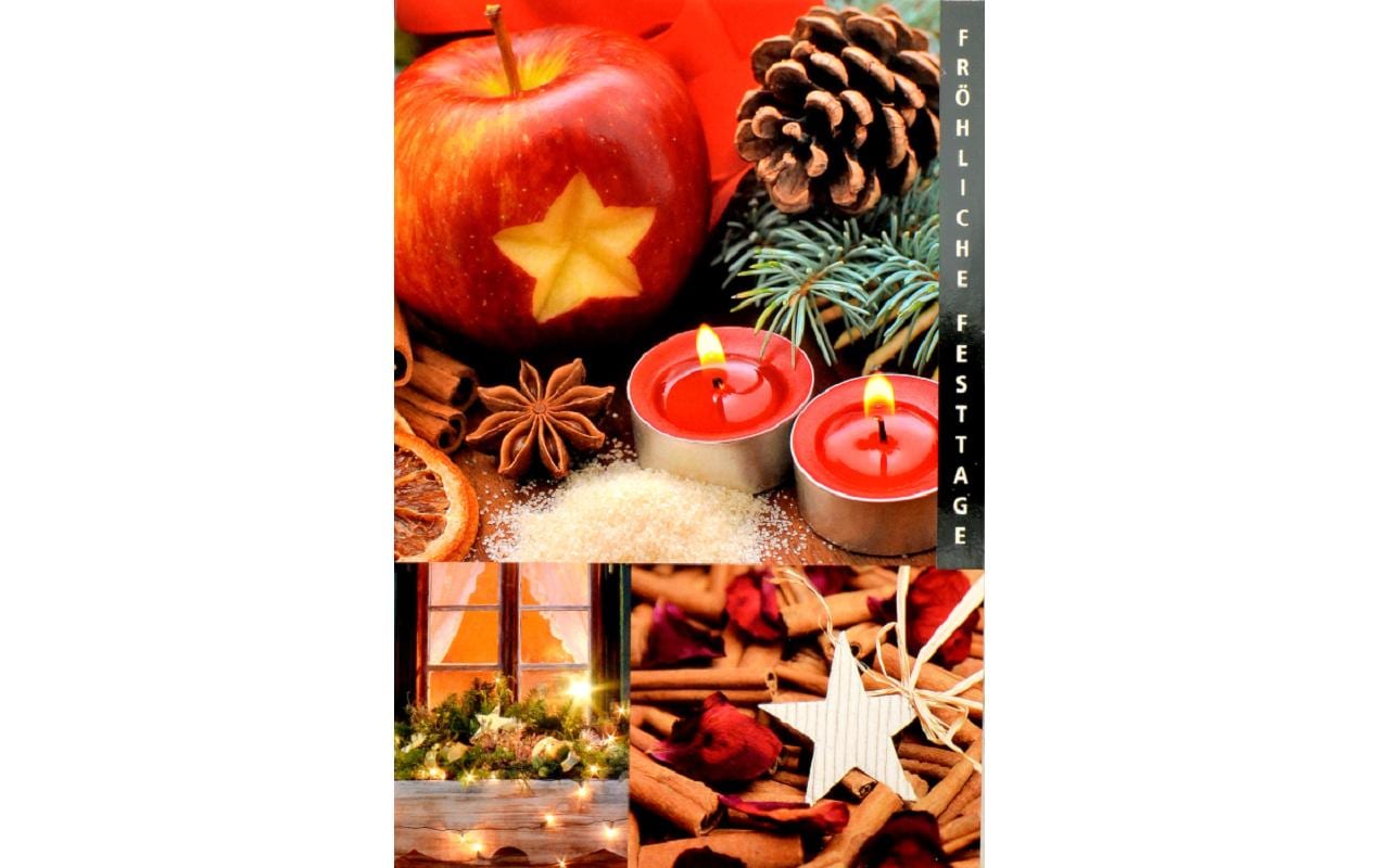 ABC Weihnachtskarte Frohe Weihnachten ABC Weihnachtskarte Frohe Weihnachten