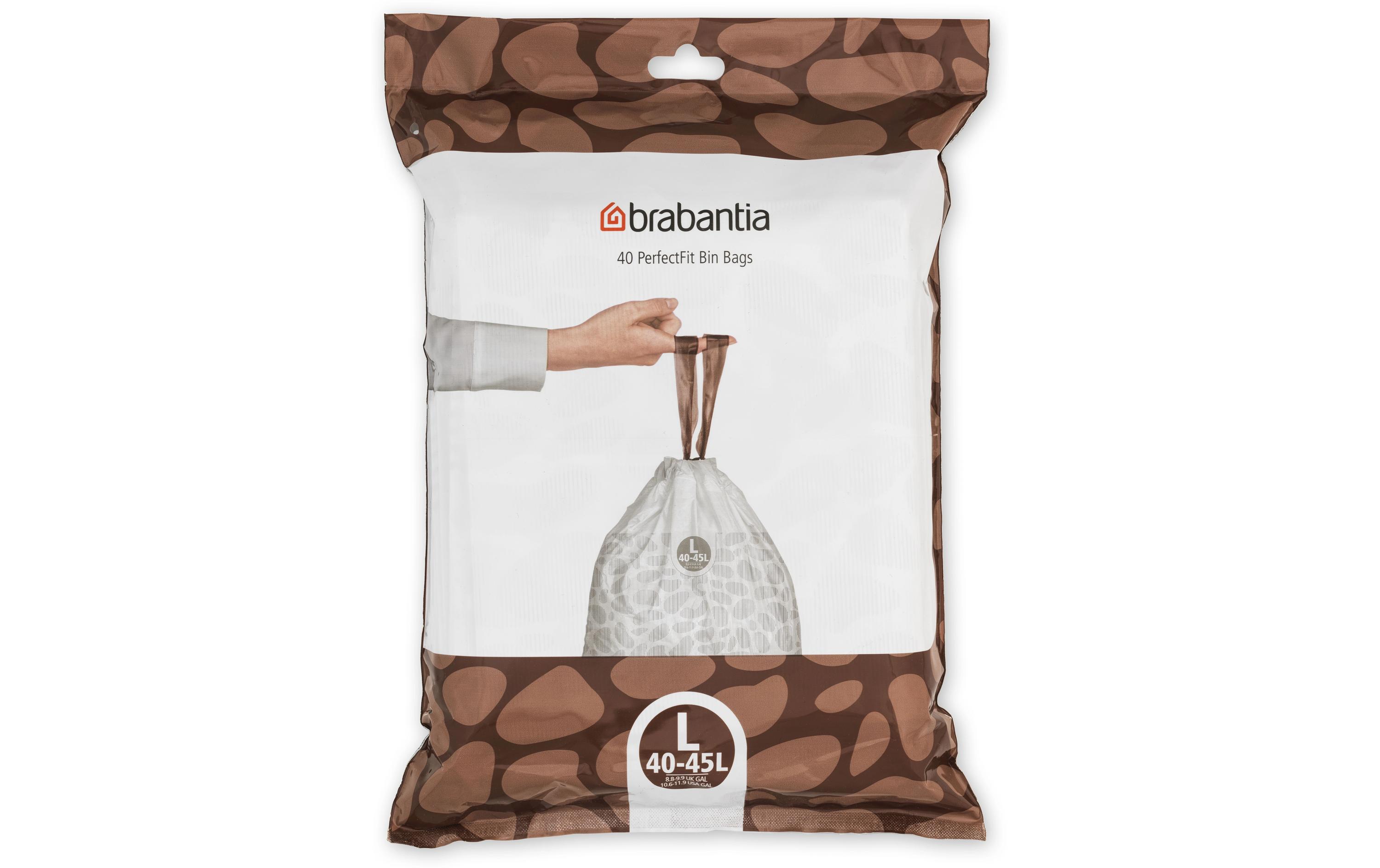 Brabantia Kehrichtsack PerfectFit L 40-45 l, 40 Stück