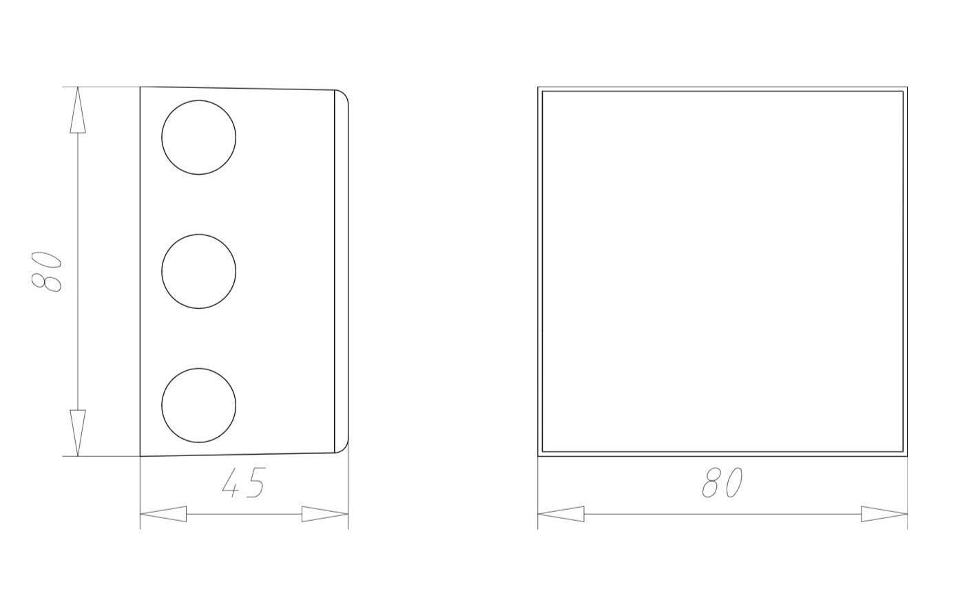 AGRO Abzweigdose AP 80 mm AGRO Abzweigdose AP 80 mm