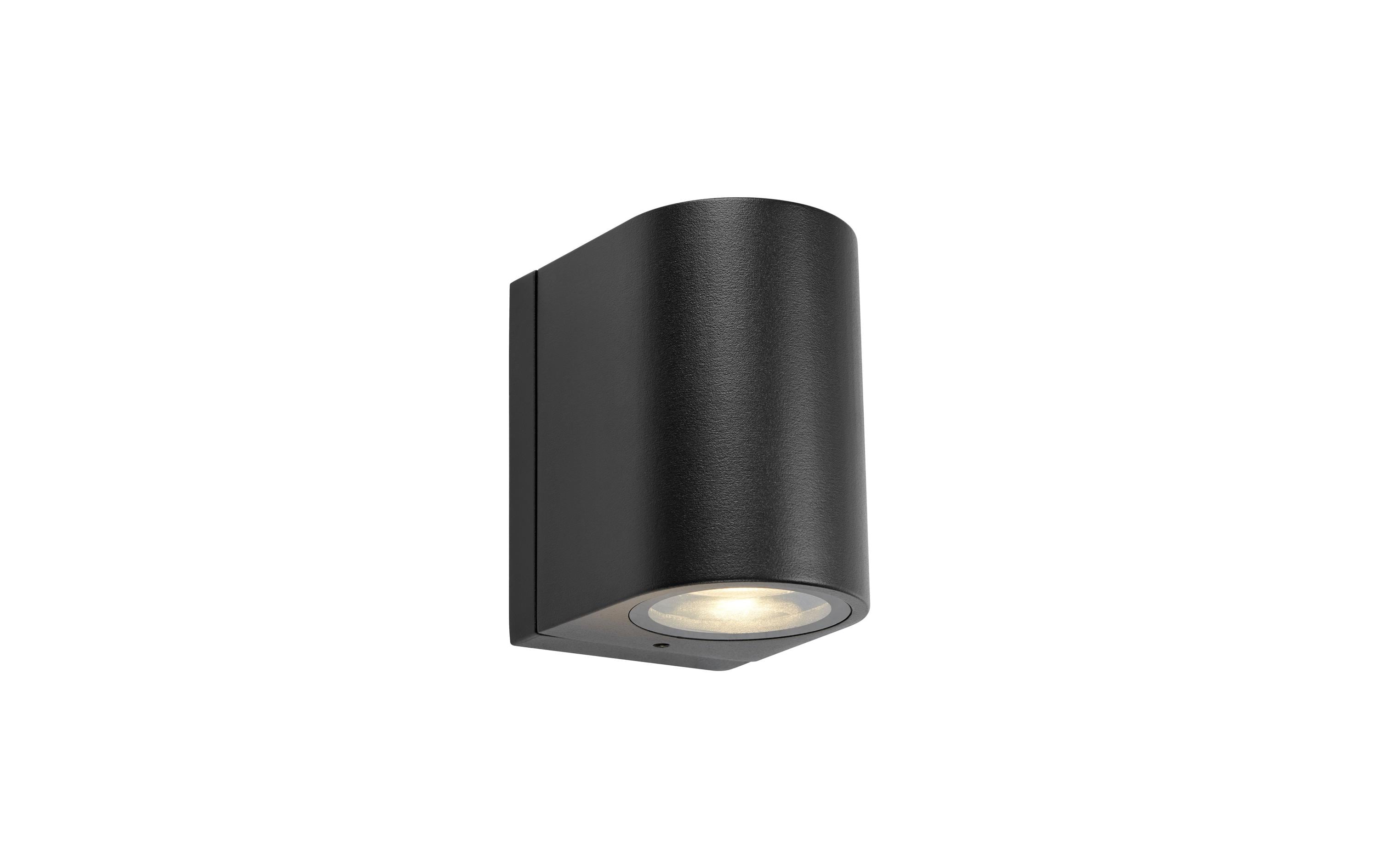 Markslöjd Alor Fassadenleuchte Schwarz 1x Lampe