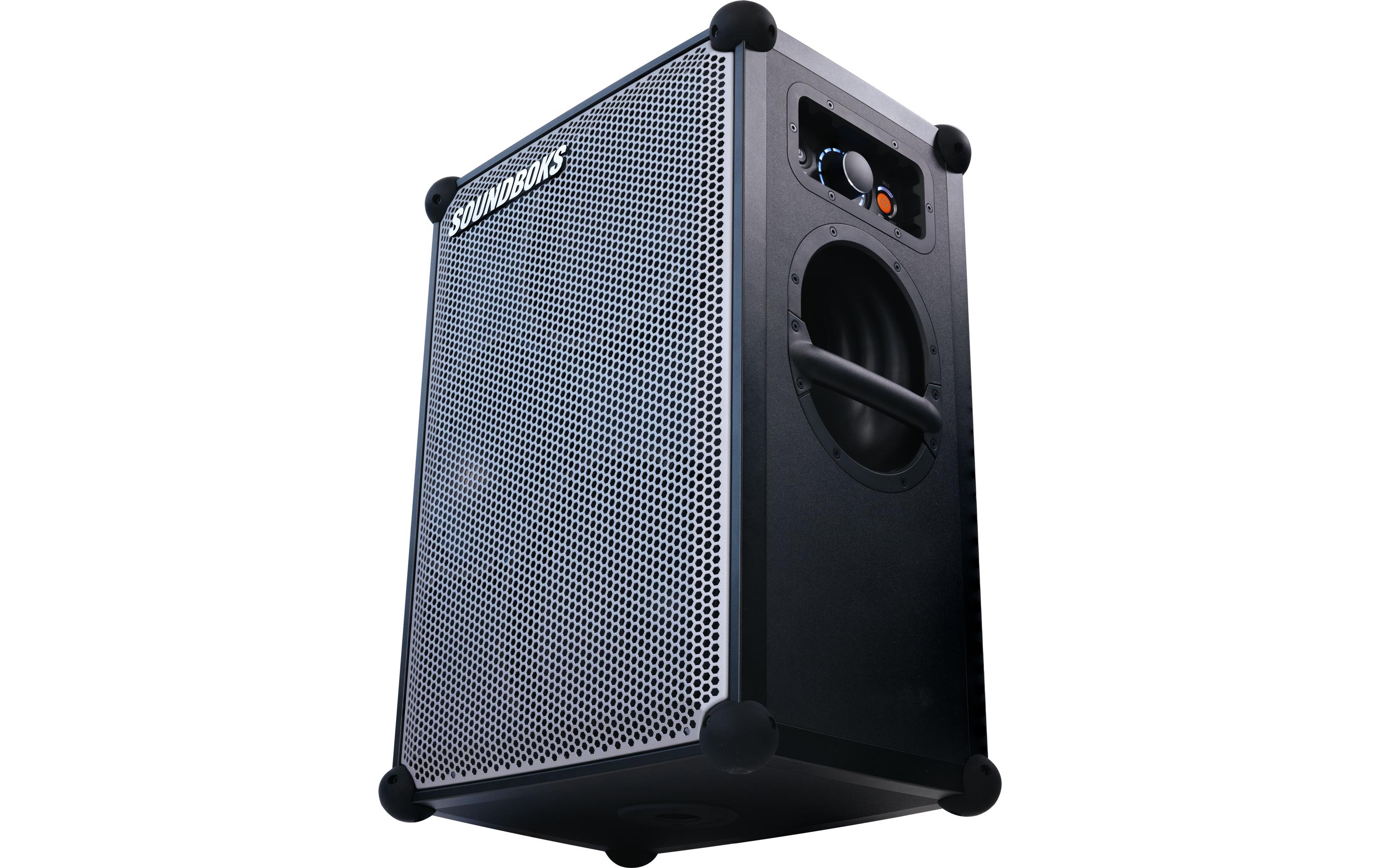 Soundboks Bluetooth Speaker 4 Silbergrau