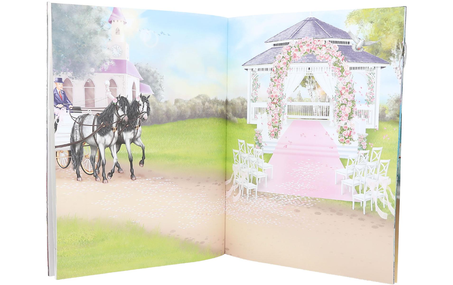 Topmodel Stickerbuch Glamour Top Model 20 Seiten, 6 Seiten Sticker