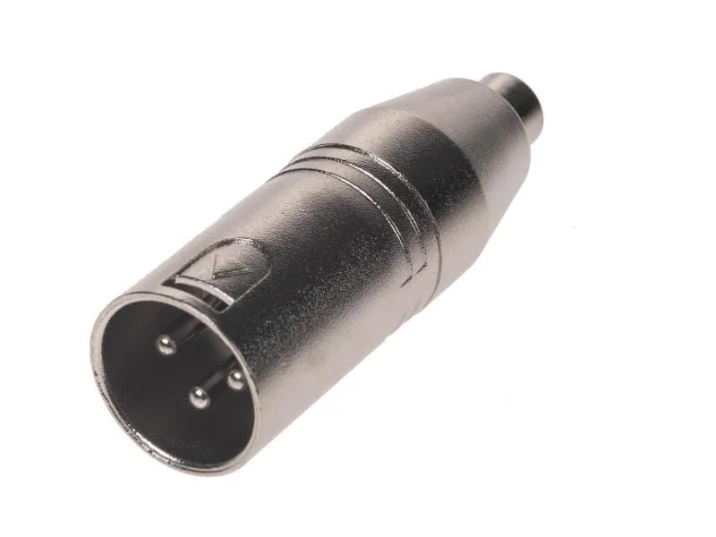 Bemero Audio-Adapter BA1202 XLR 3 Pole male - Cinch Bemero Audio-Adapter BA1202 XLR 3 Pole male - Cinch