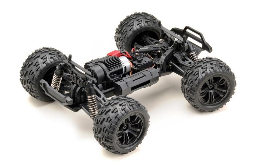 Absima Monster Truck RACING schwarz/blau, 4WD, RTR, 1:14