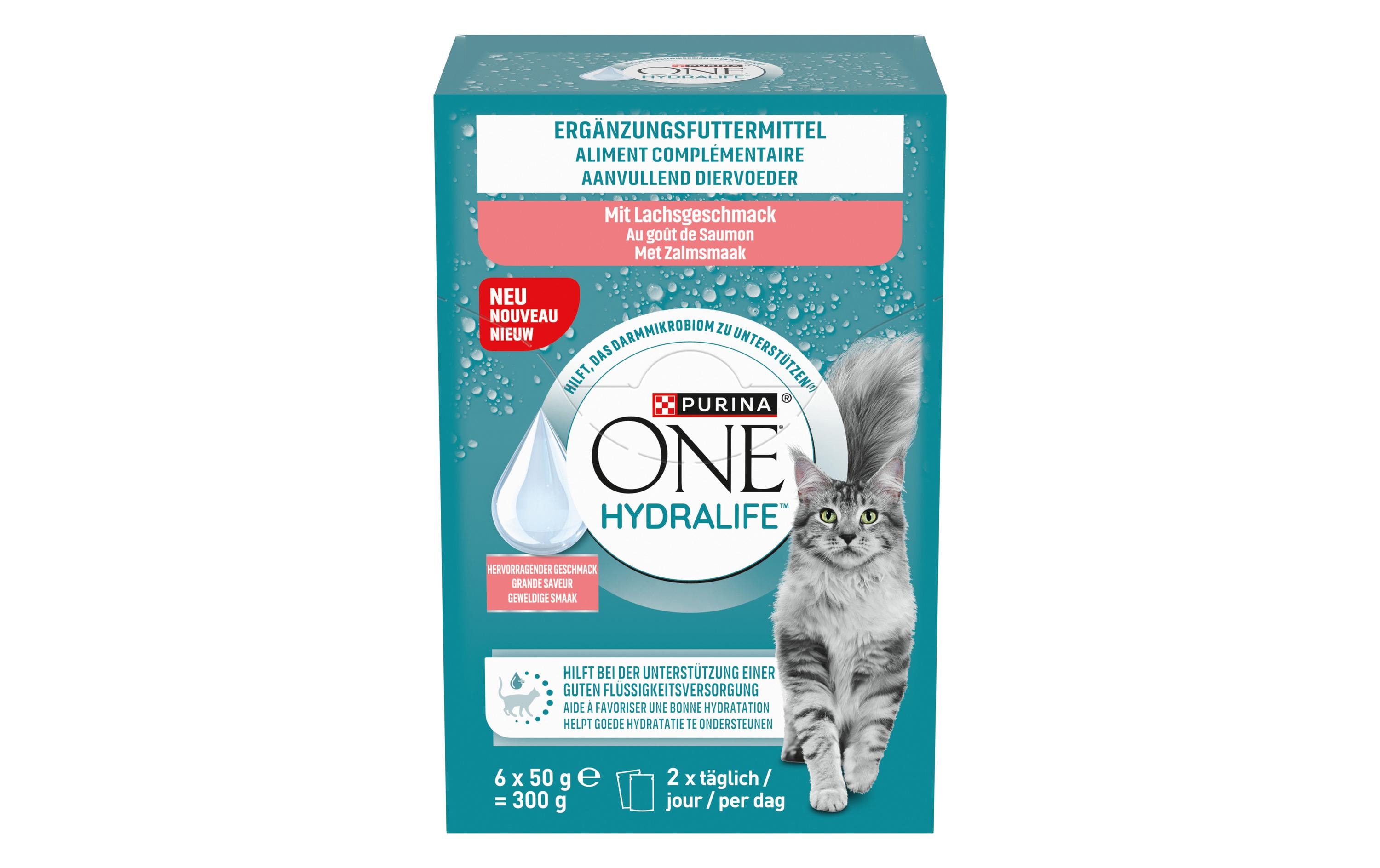 Purina ONE Hydralife Lachs 6 x 50 g