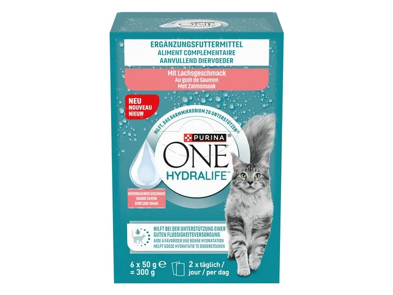 Purina ONE Hydralife Lachs 6 x 50 g