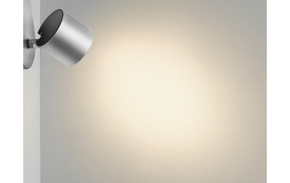 Philips Aufbauspot Star, 4.5 W, 500 lm, 2700 K, Silber