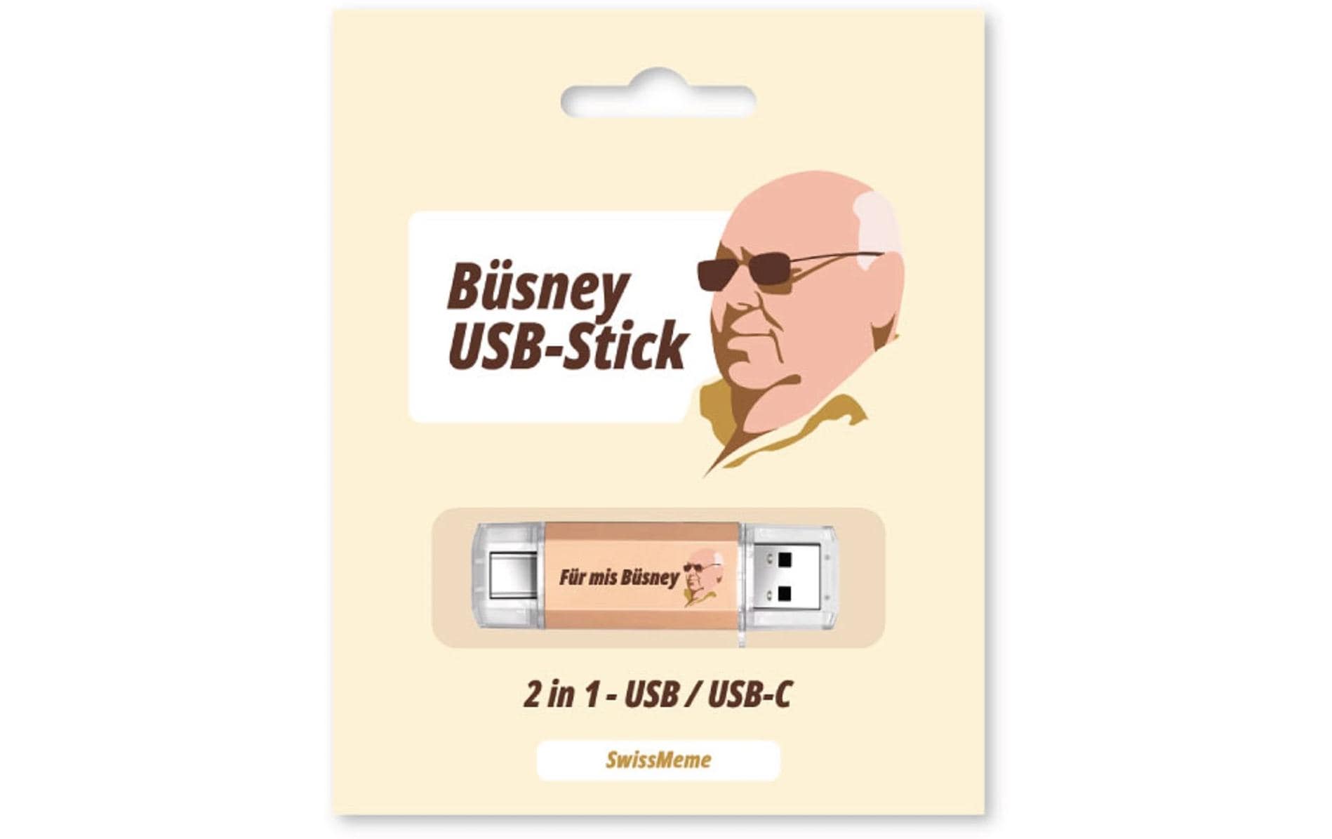 Swissmeme USB-Stick Büsney, 16 GB