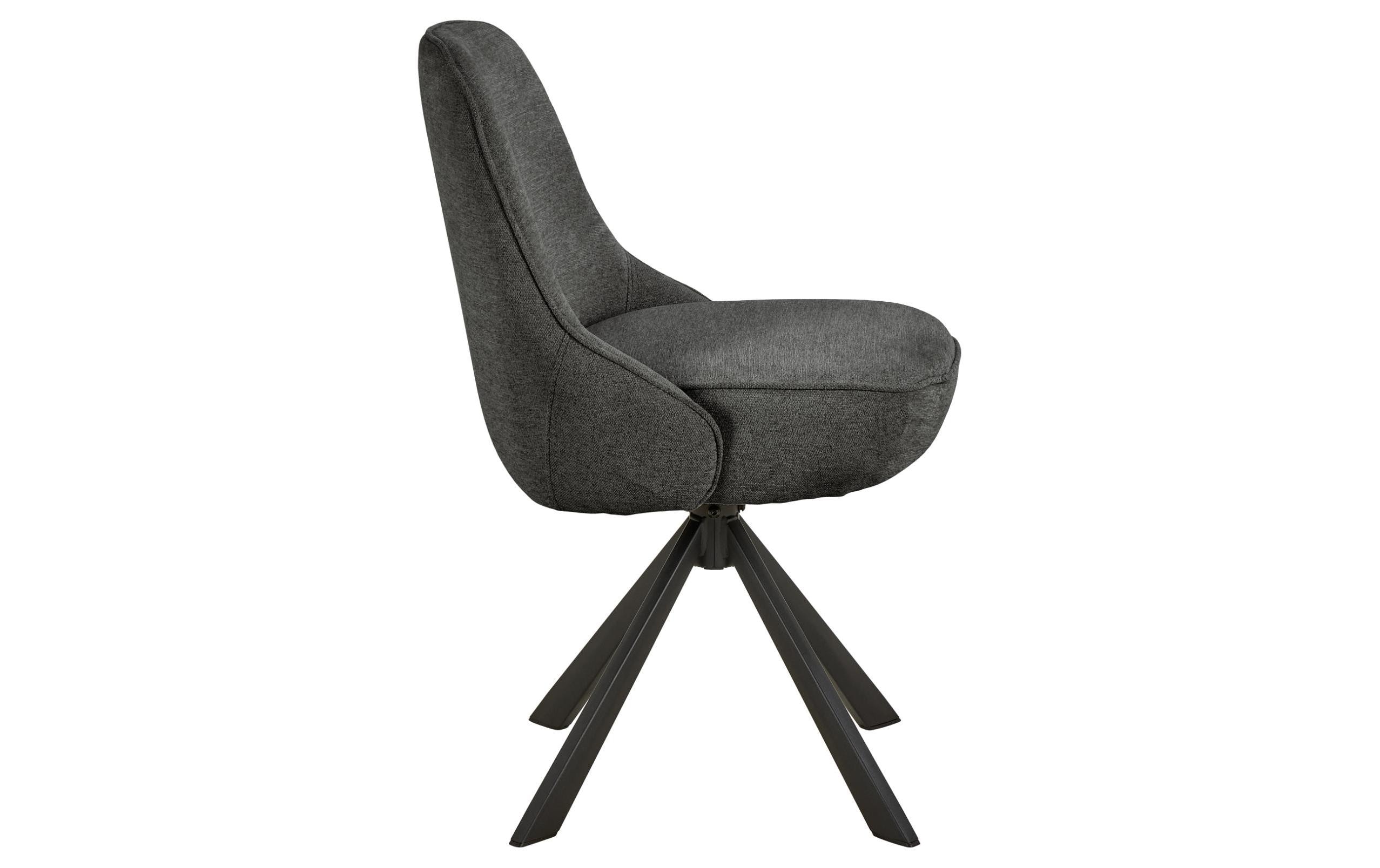 AC Design Stuhl Carlton 2 Stück, Grau