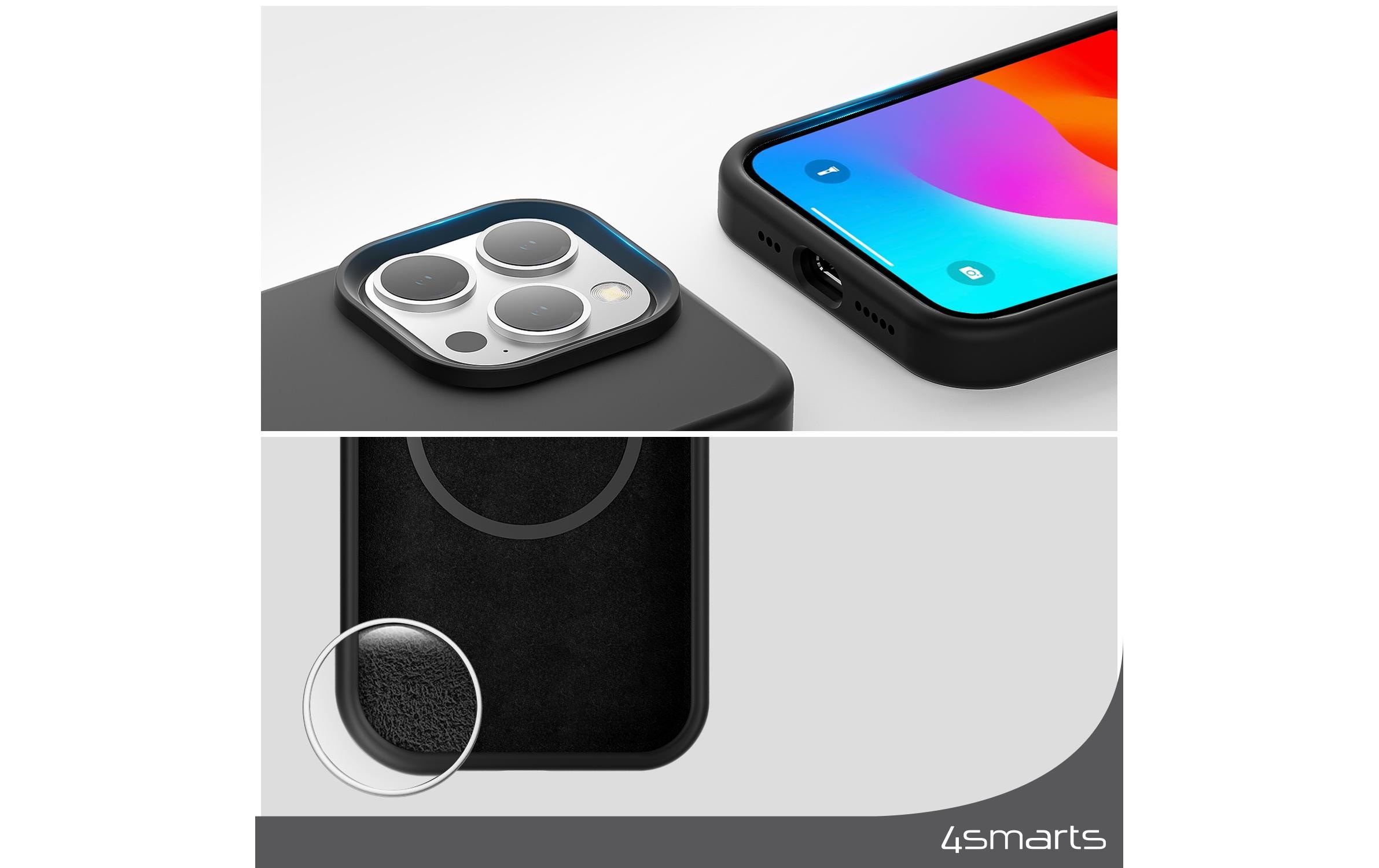 4smarts Back Cover Silicone Cupertino UltiMag iPhone 15 Pro Max