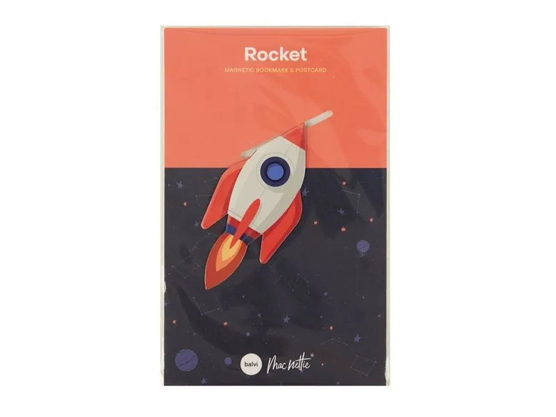 Trendform Buchzeichen Macnettic ROCKET Magnetfolie Mehrfarbig Trendform Buchzeichen Macnettic ROCKET Magnetfolie Mehrfarbig