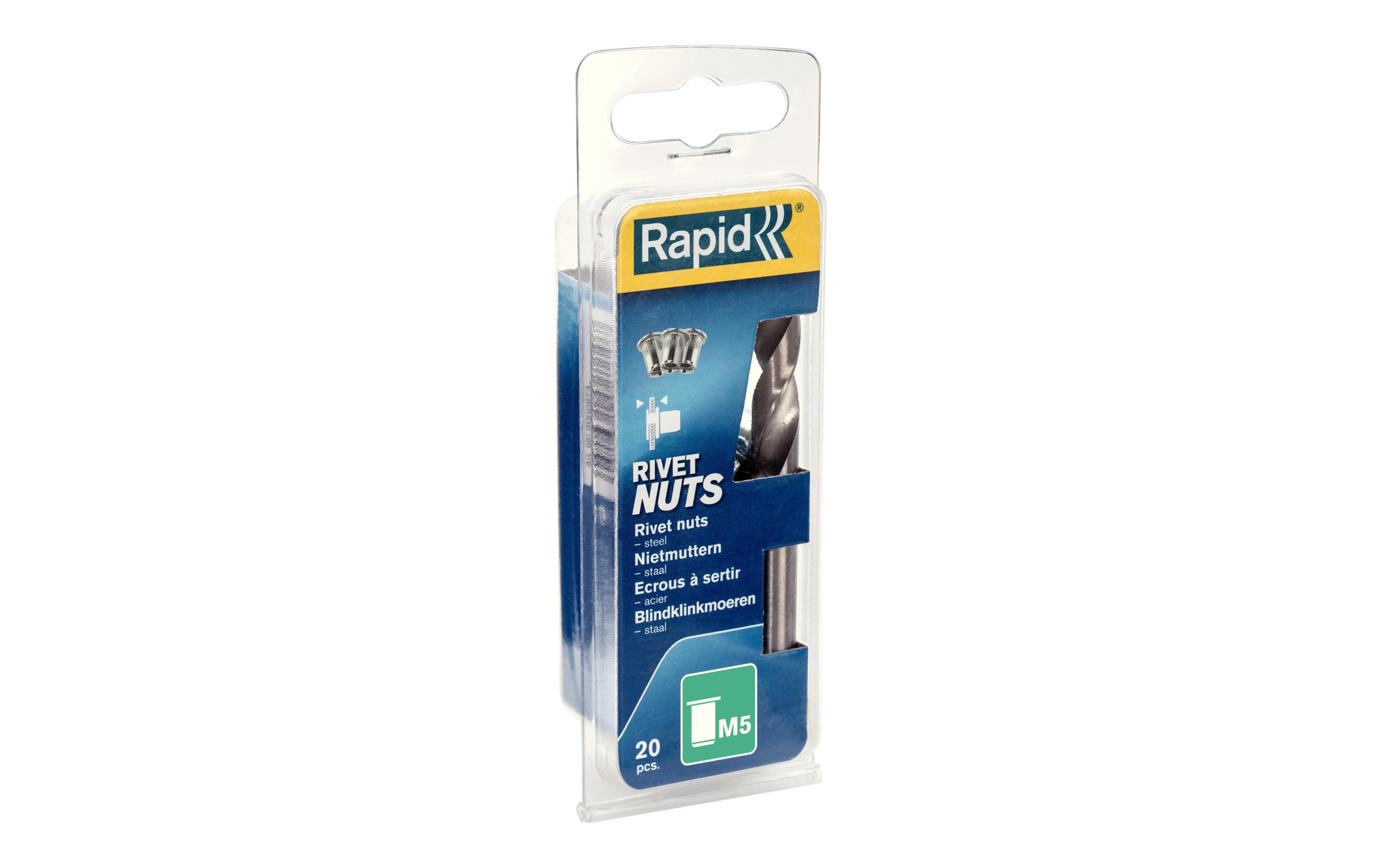 Rapid Blindnietmuttern M5 20 Stück Rapid Blindnietmuttern M5 20 Stück