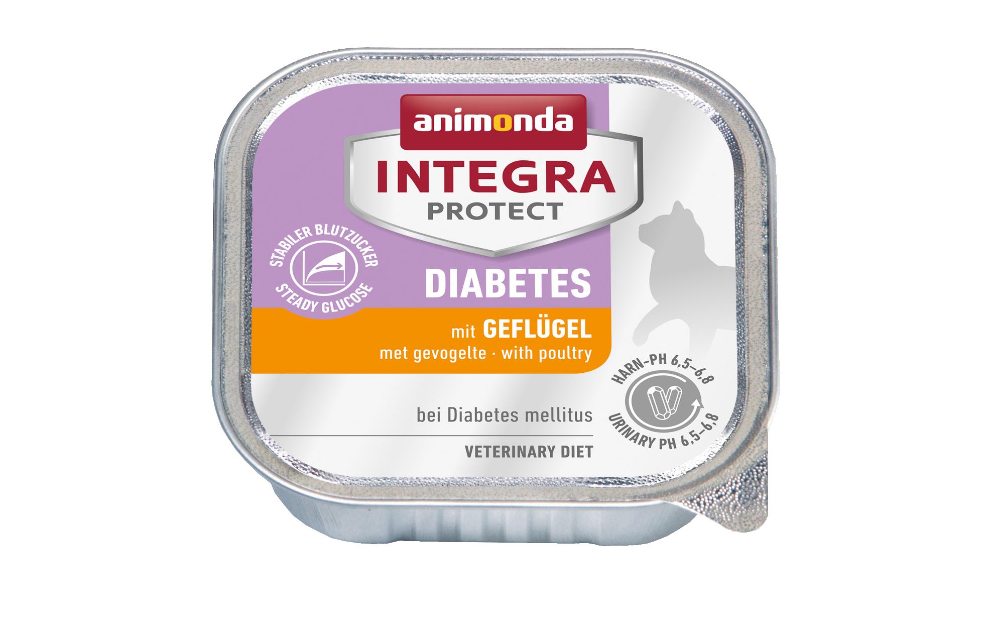 Animonda Integra Protect Nassfutter Diabetes Geflügel, 100 g Animonda Integra Protect Nassfutter Diabetes Geflügel, 100 g