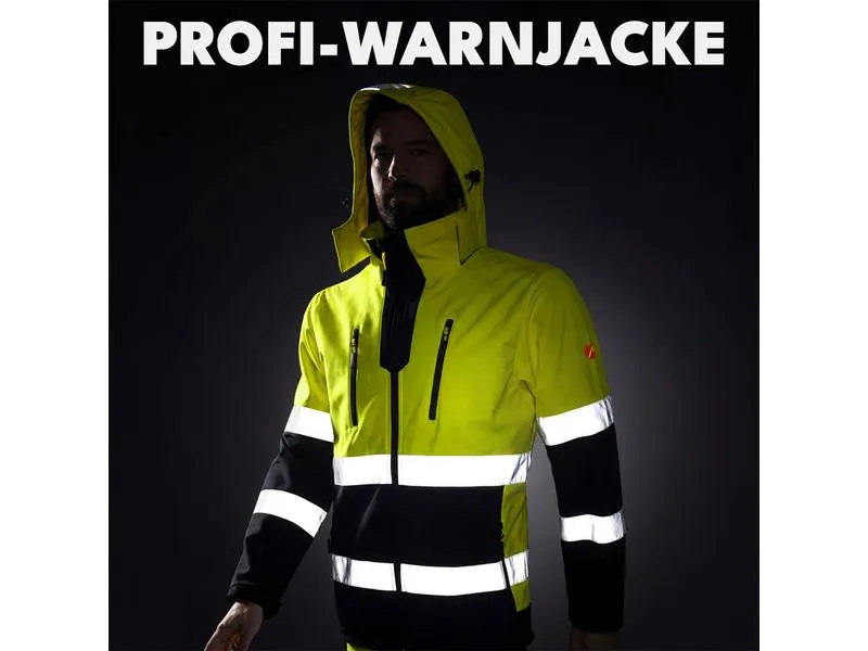 ACE ACE Neon Softshell-Warnjacke – S