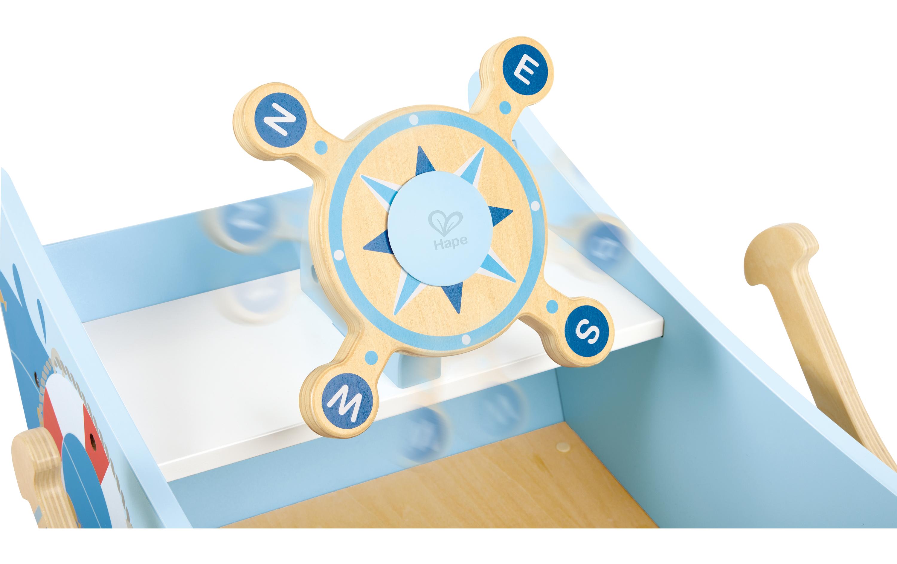 Hape Beschäftigungsspielzeug Captain's Rocking Boat Hape Beschäftigungsspielzeug Captain's Rocking Boat