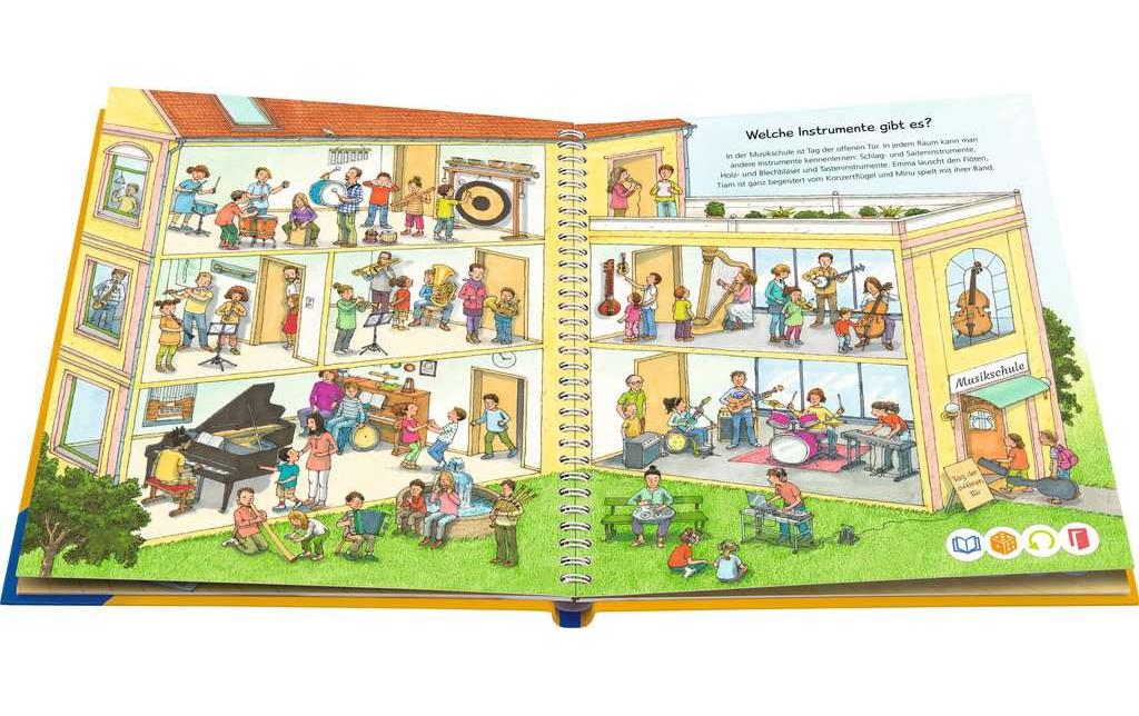 tiptoi Lernbuch WWW Wir entdecken die Musik