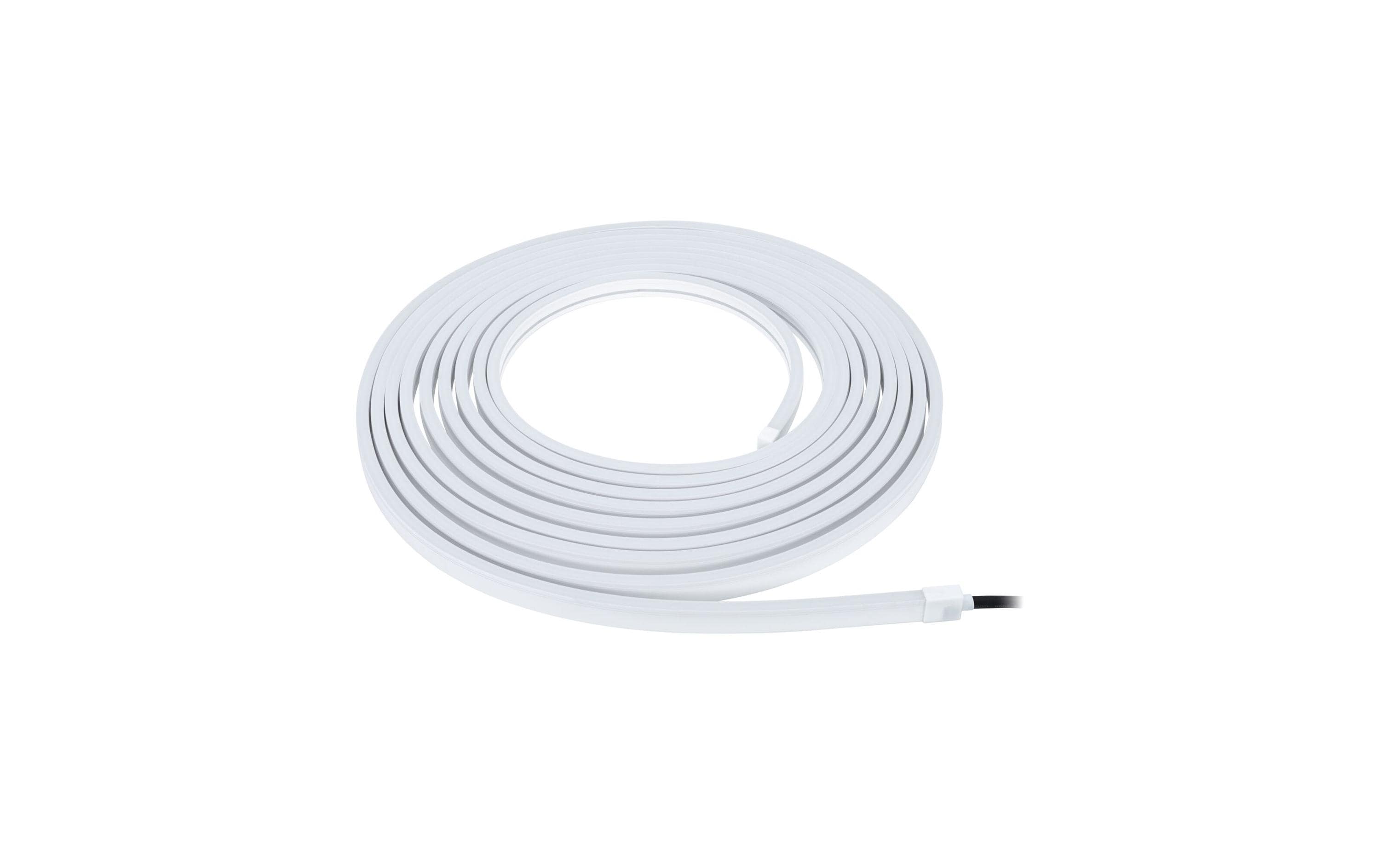 Paulmann LED-Stripe Smart Home Plug & Shine Smooth, RGB, 10m, Weiss