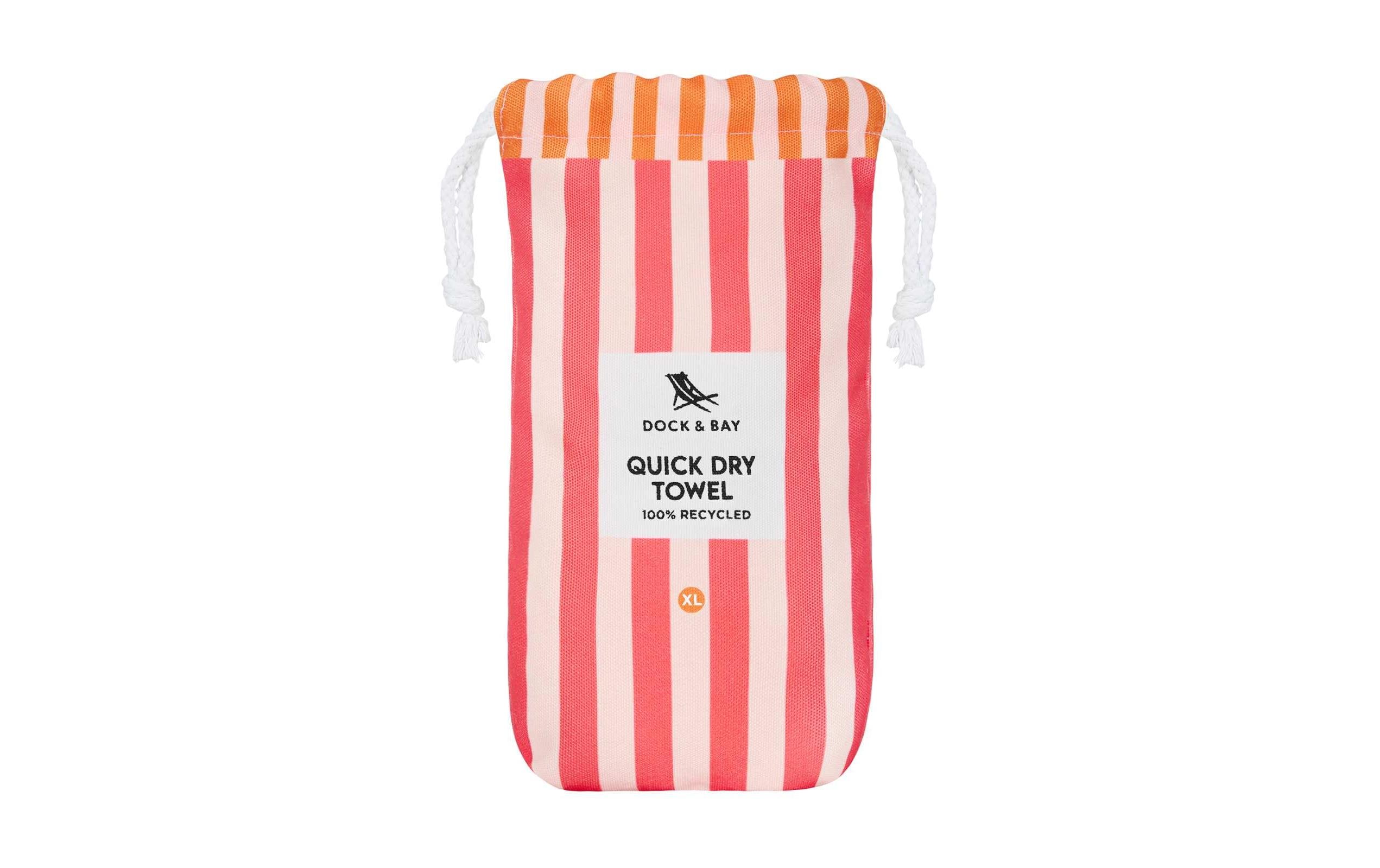 Dock & Bay Badetuch XL, Rot