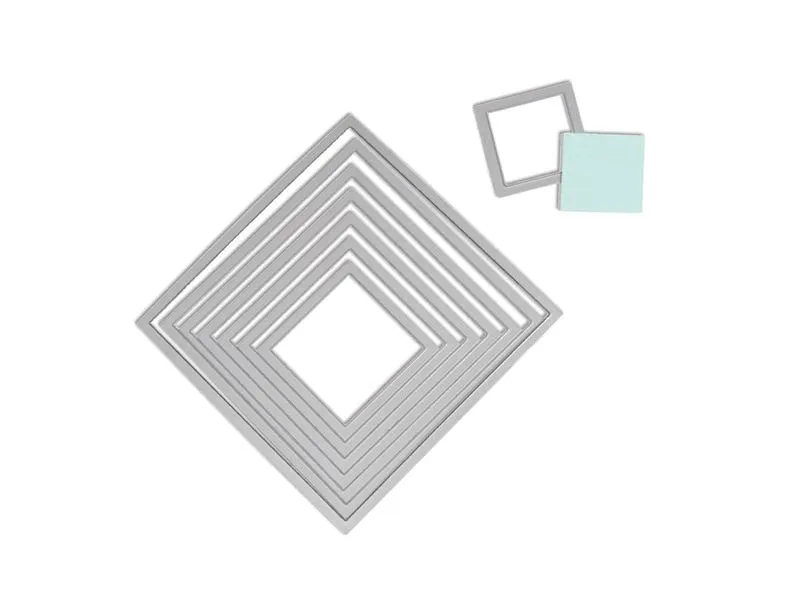 Sizzix Quadrate , Blatt Sizzix Quadrate , Blatt