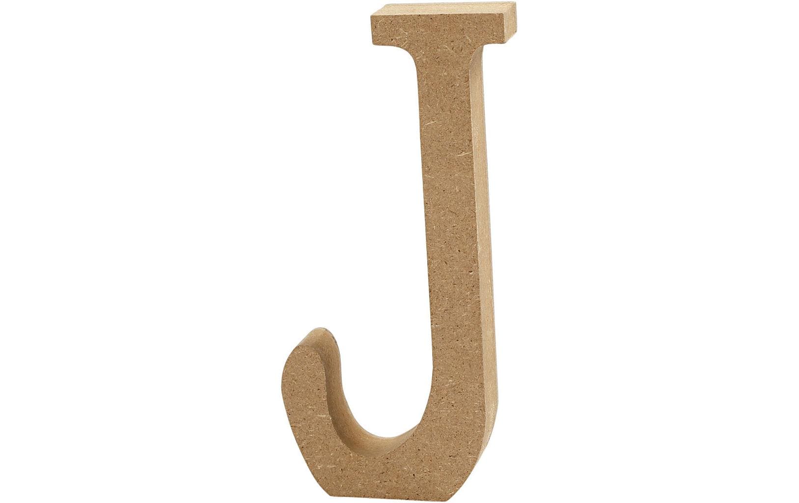 Creativ Company Holzbuchstabe J 1 Stück