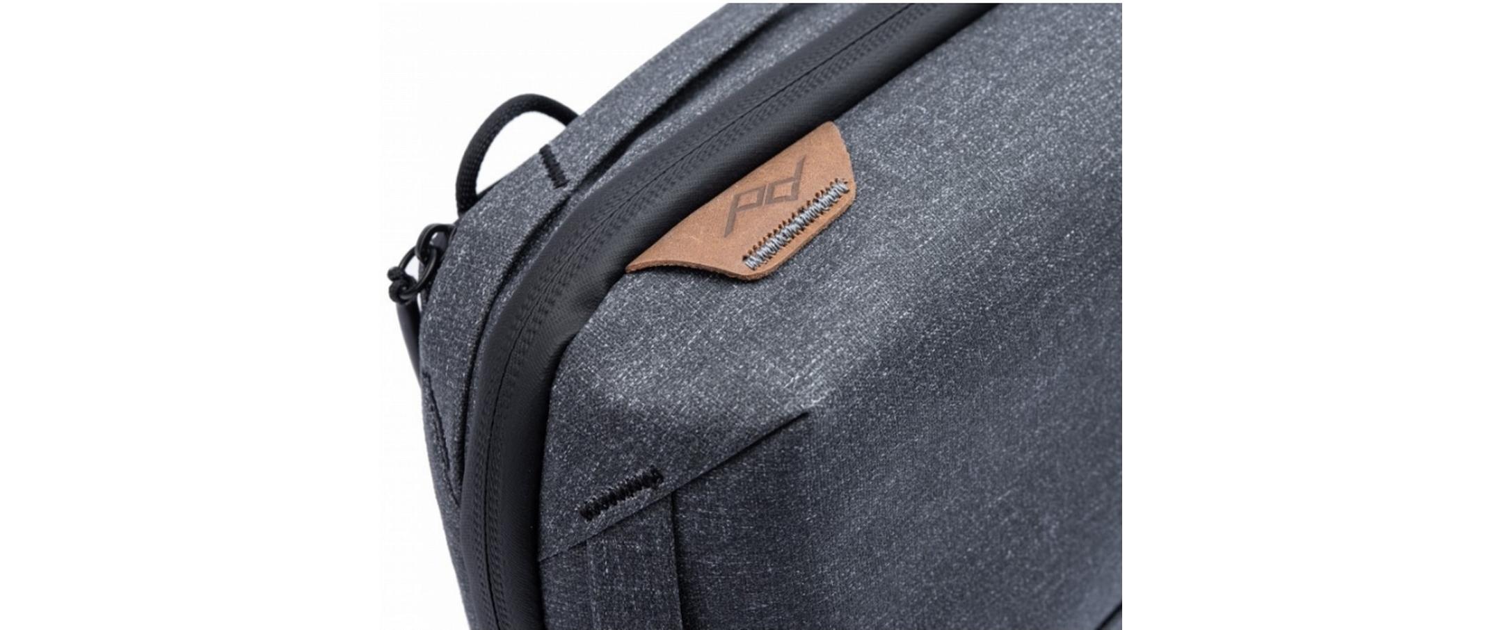 Peak Design Tech Pouch PFAS free Charcoal