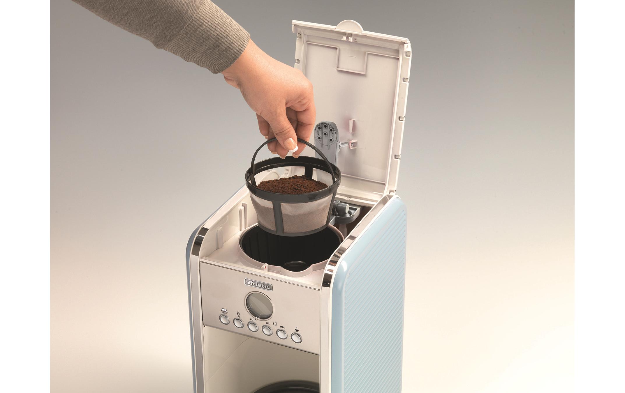 Ariete Filterkaffeemaschine Vintage Blau