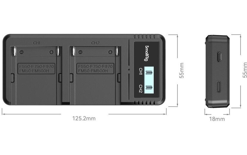 Smallrig Ladegerät Sony NP-F970
