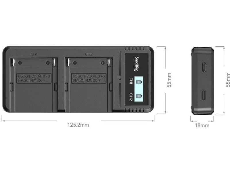 Smallrig Ladegerät Sony NP-F970