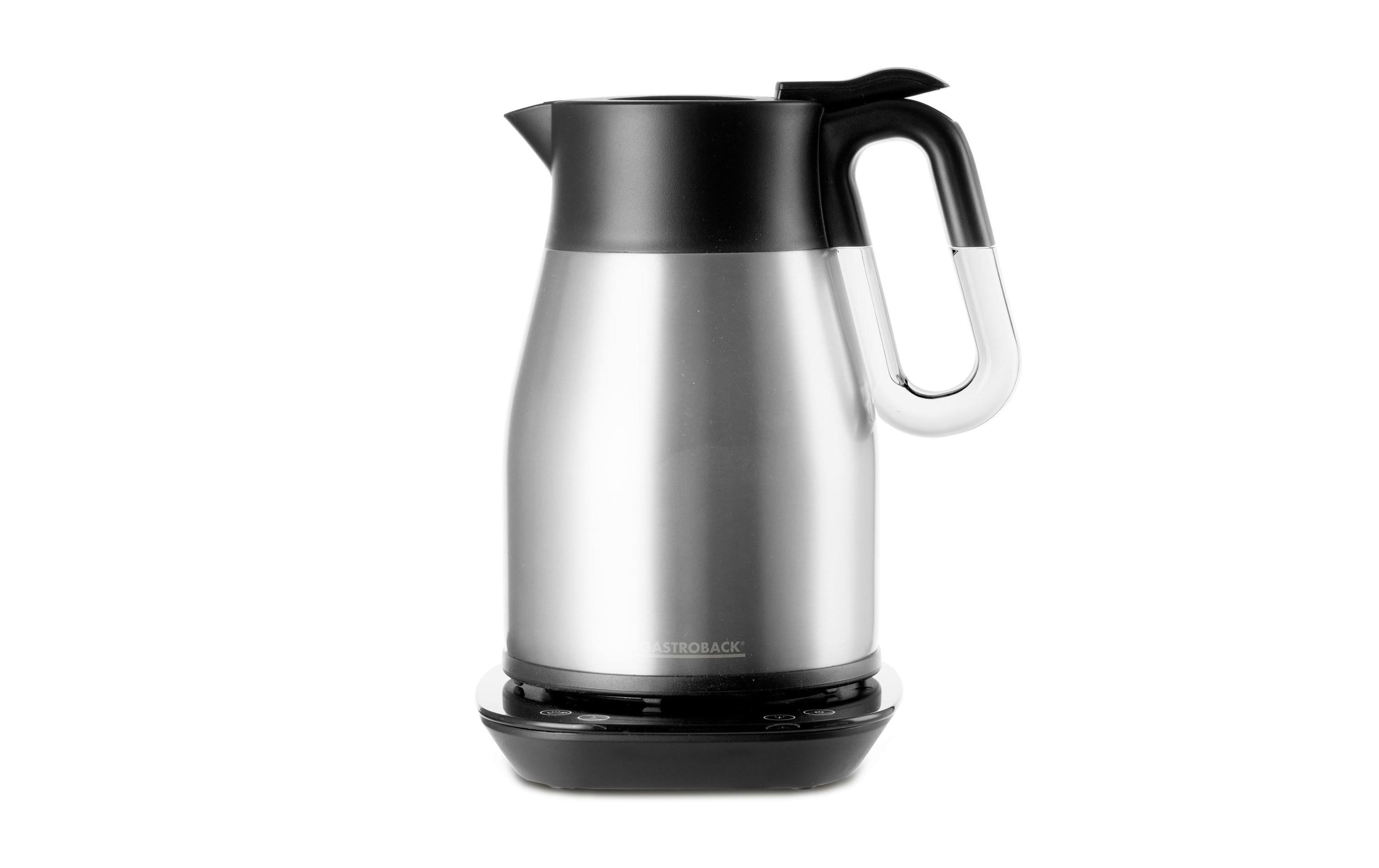 Gastroback Wasserkocher Advanced Thermo 1.7 l, Silber