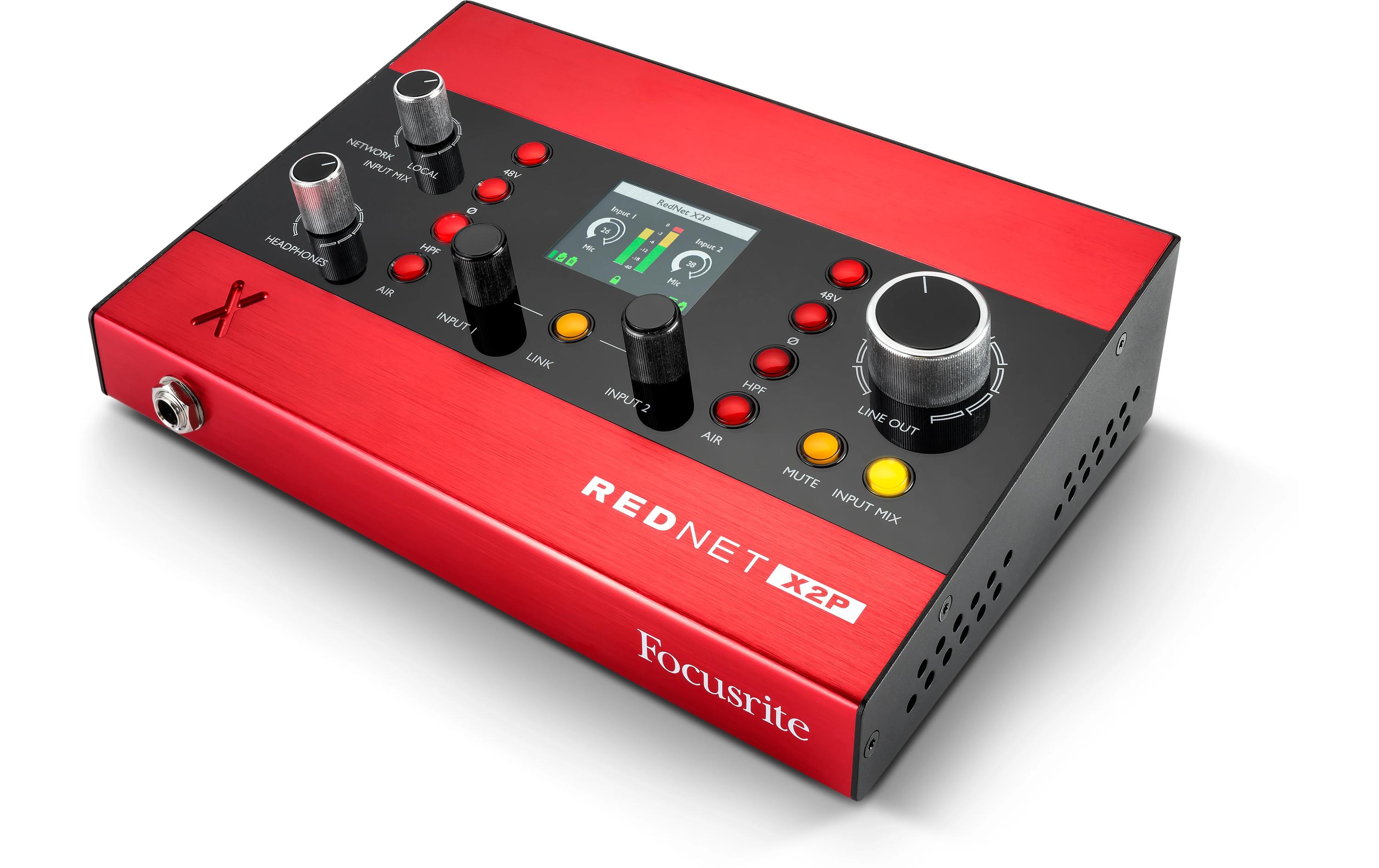 Focusrite Audio Interface RedNet X2P