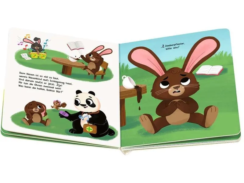 play+ Mein lustiges Spielbuch Pflaster her, sagt Doktor Bär play+ Mein lustiges Spielbuch Pflaster her, sagt Doktor Bär
